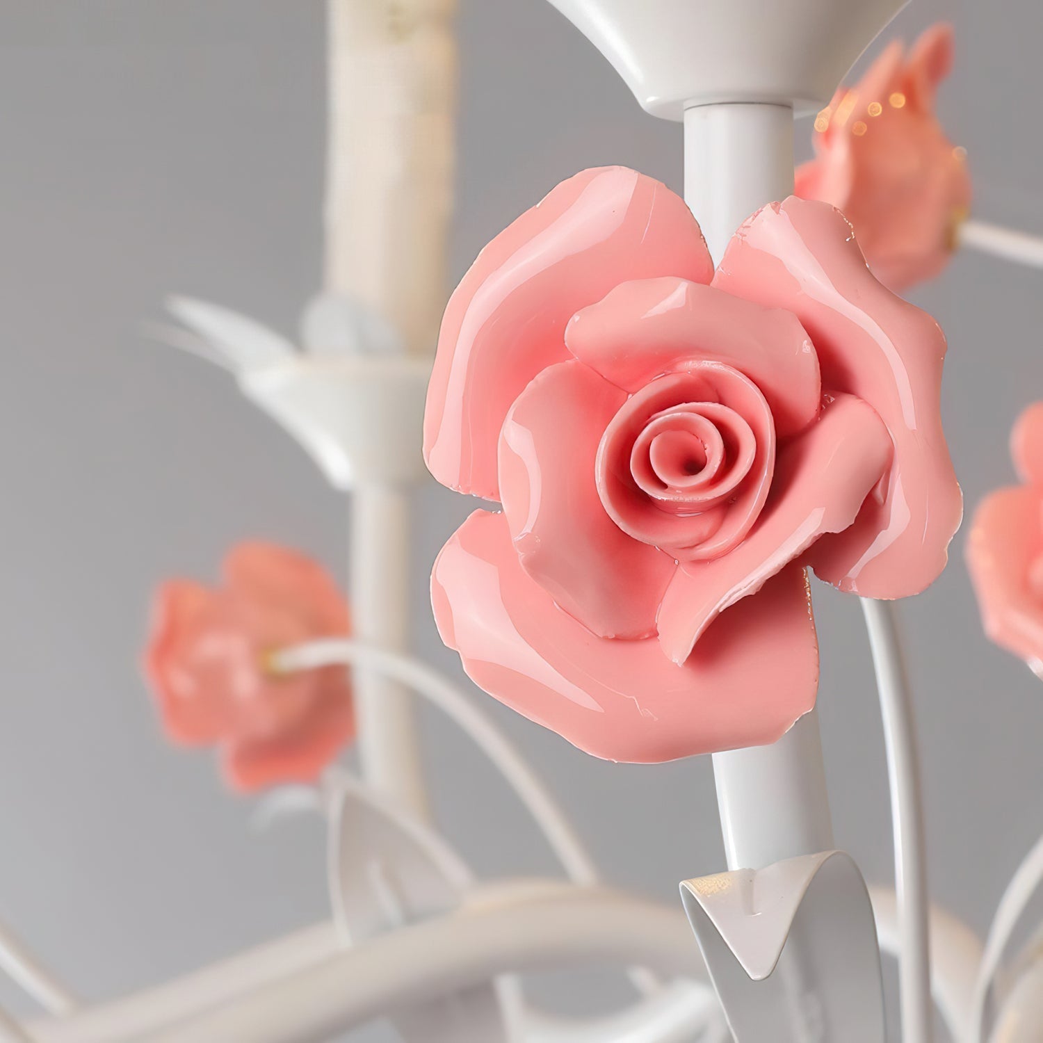 Eden Vintage Crystal Rose Chandelier