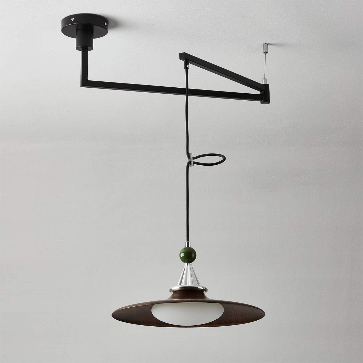 Eden Modern Acrylic Swing Arm Pendant Light