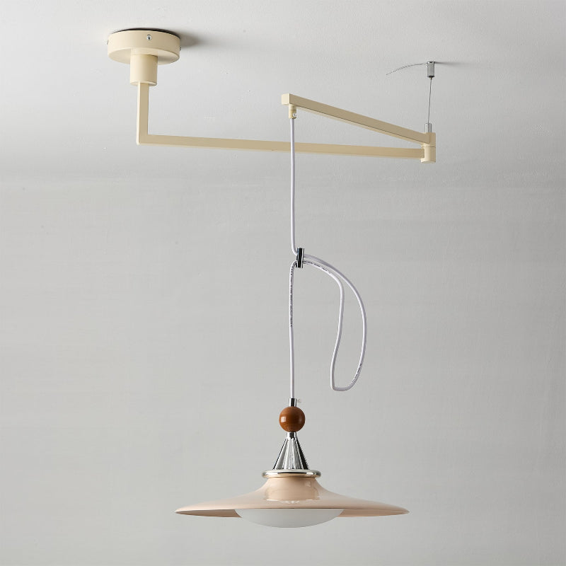 Eden Modern Acrylic Swing Arm Pendant Light