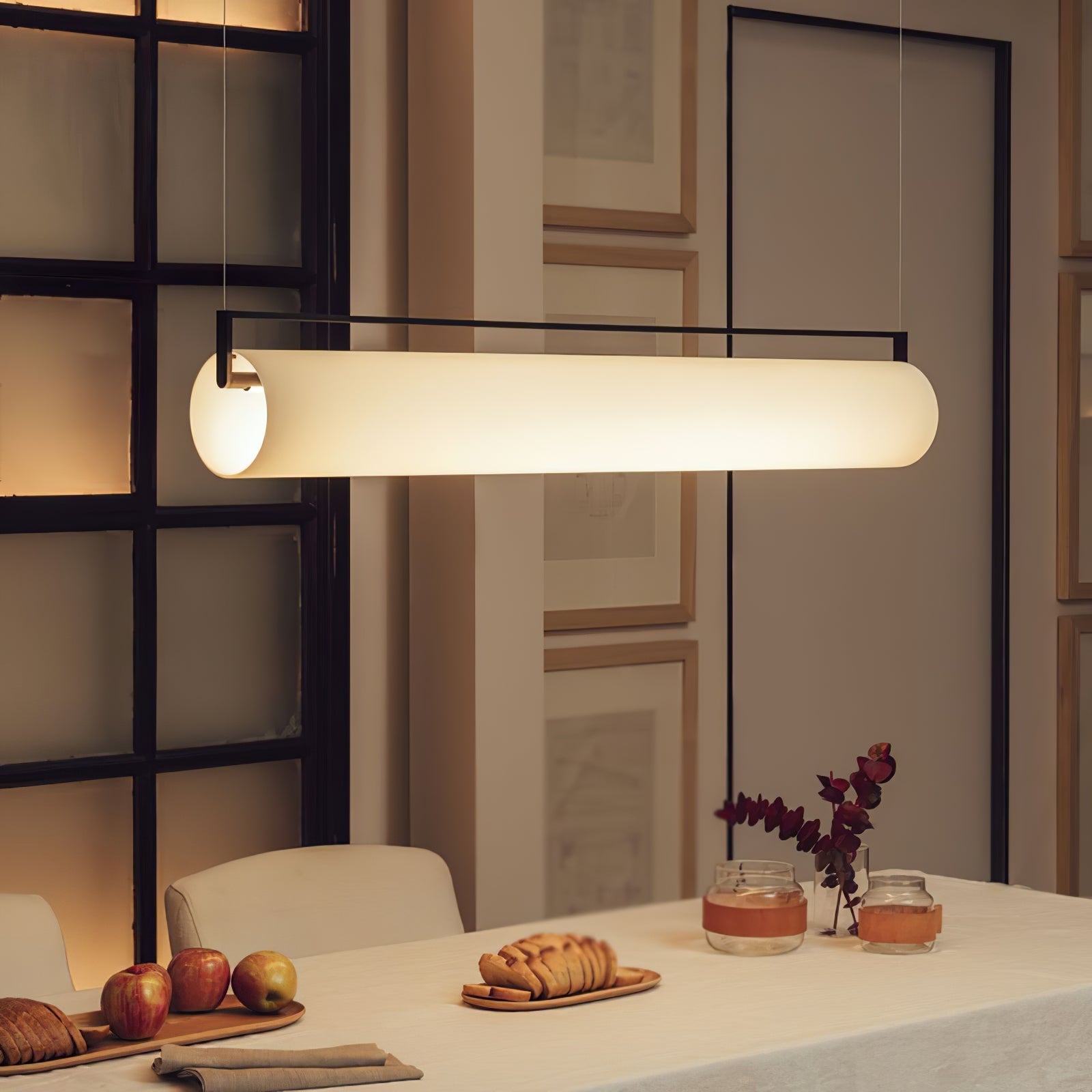 Elias Minimalist Metal Pendant Light - Blowlighting