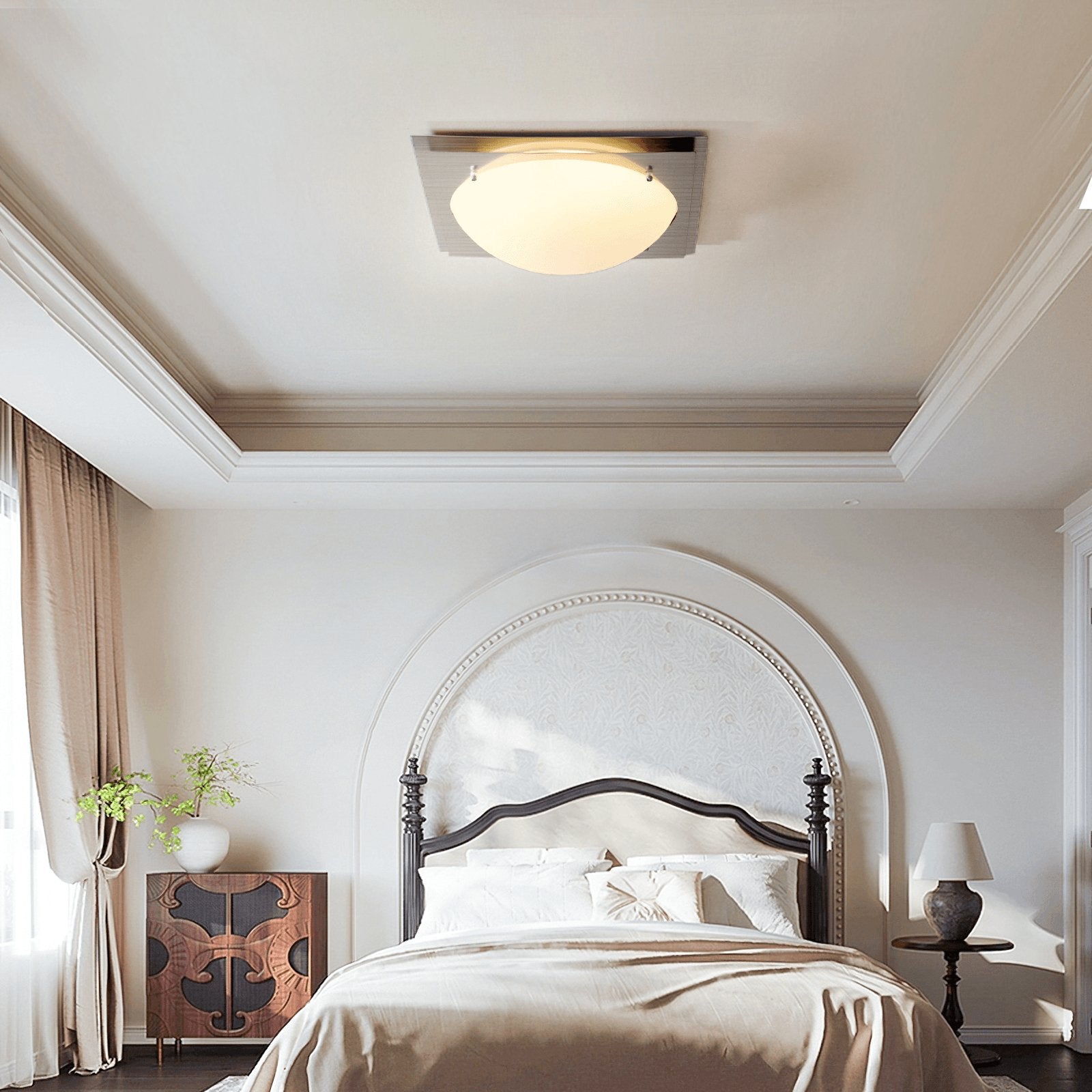 Edged Glass Ceiling Lamp - Blowlighting