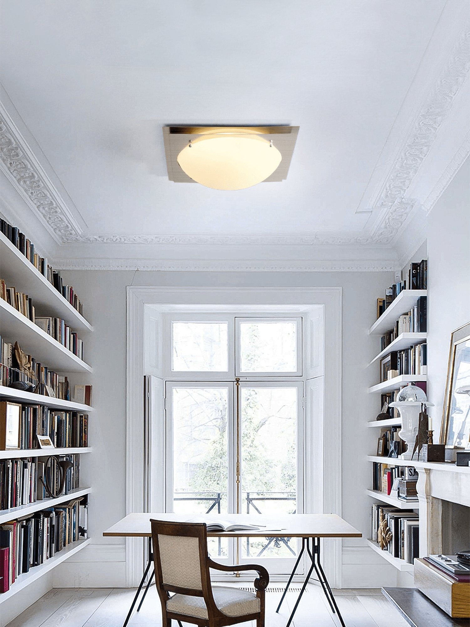 Edged Glass Ceiling Lamp - Blowlighting