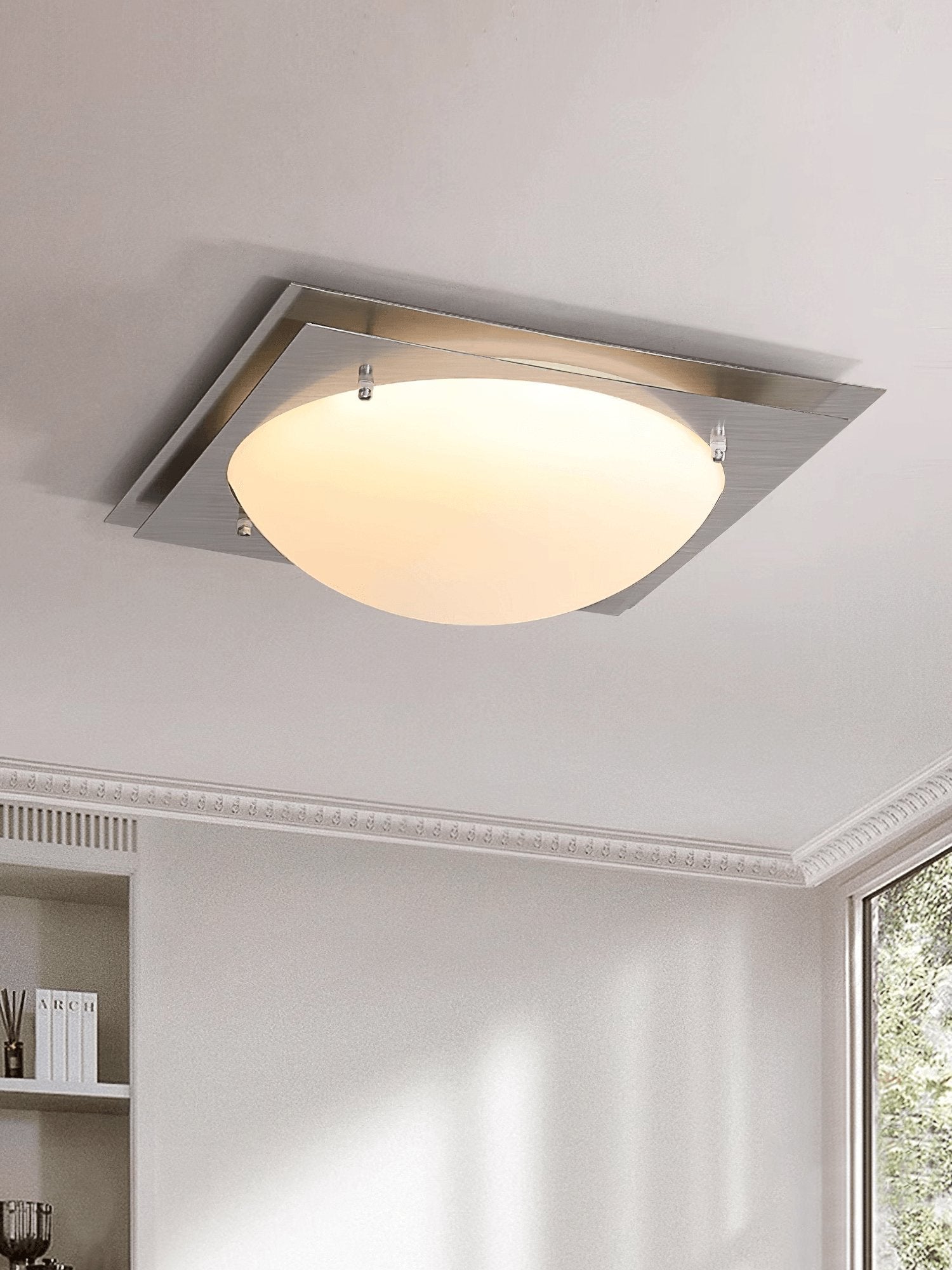 Edged Glass Ceiling Lamp - Blowlighting