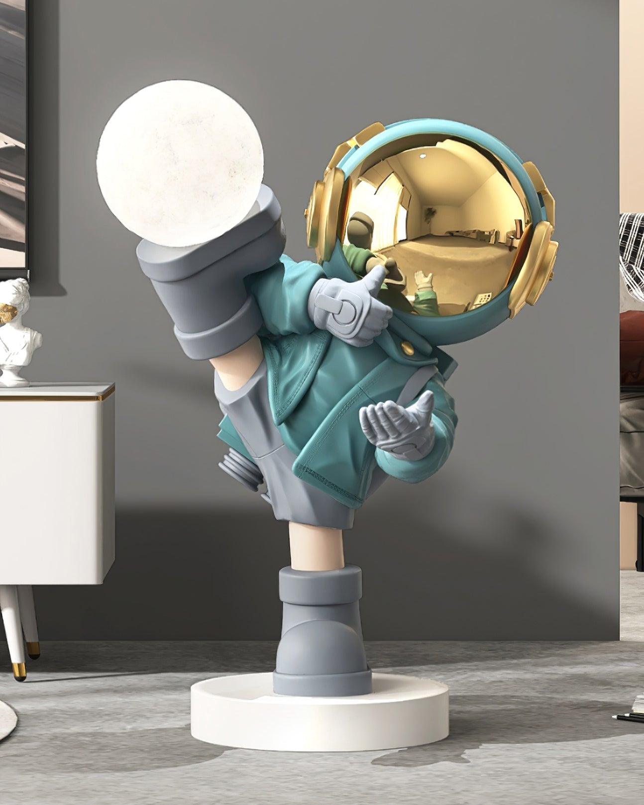 Effort Astronaut Built-in Battery Floor Lamp - Blowlighting