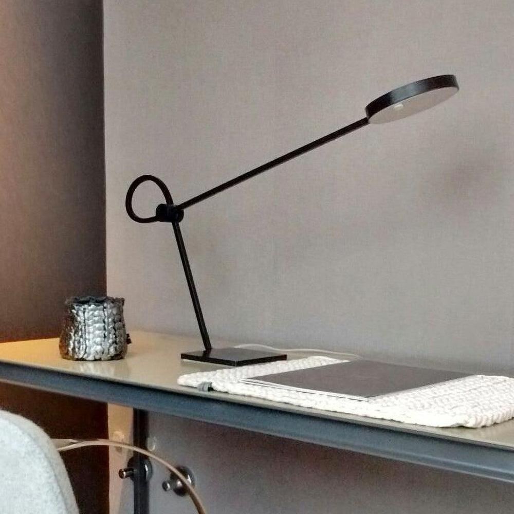 Brian Contemporary Metal Table Lamp - Blowlighting