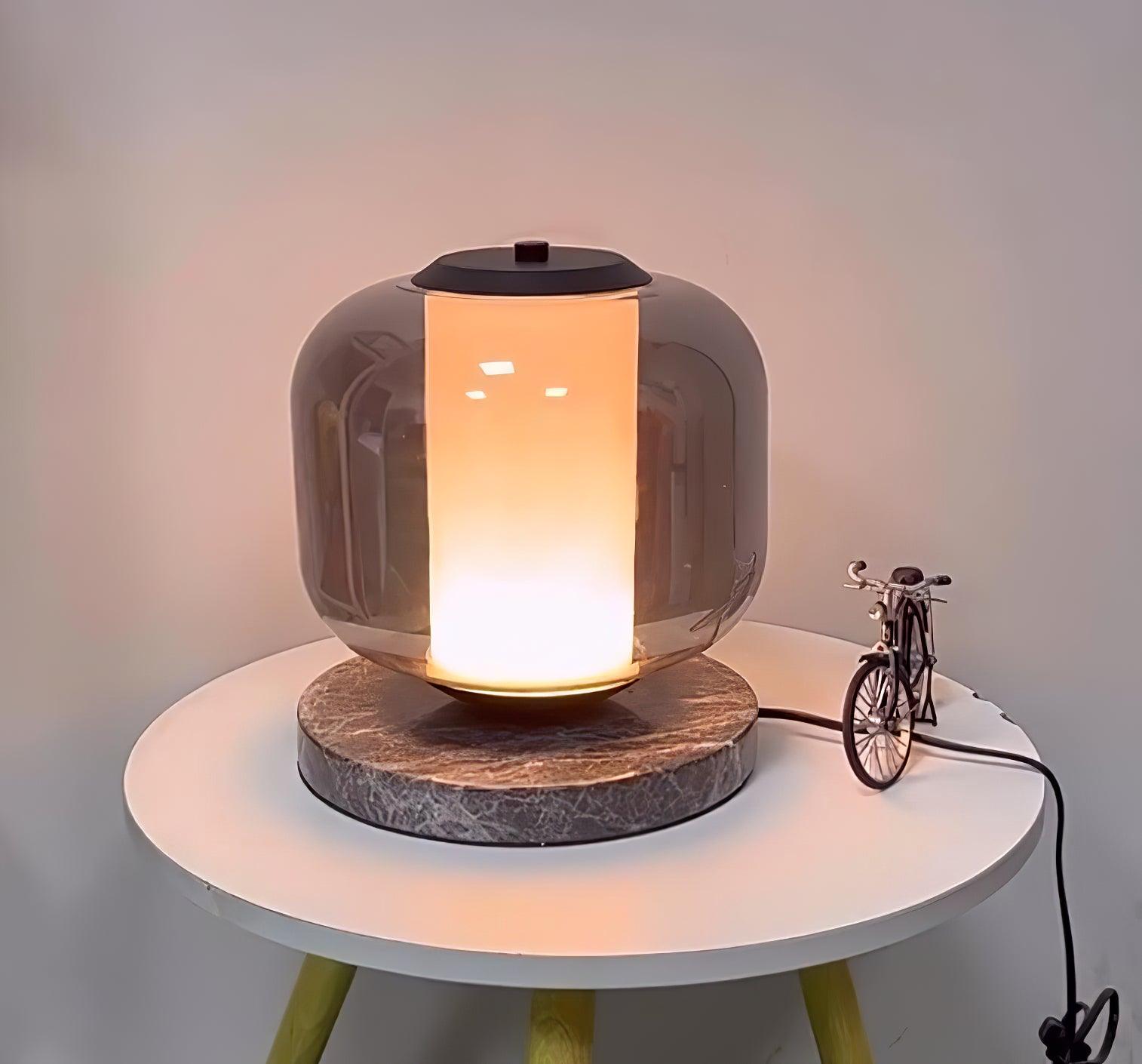 Eira Marble Table Lamp - Blowlighting