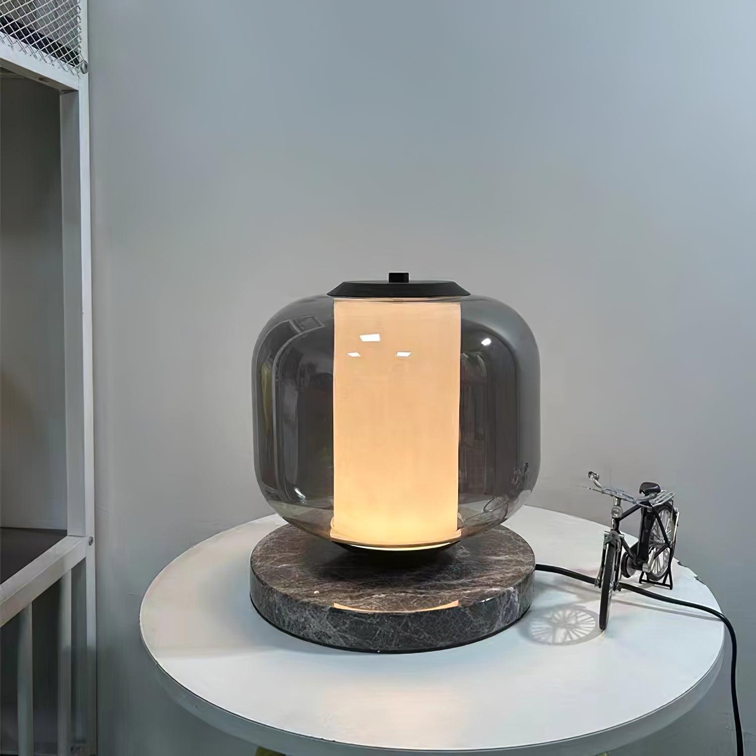 Eira Marble Table Lamp - Blowlighting