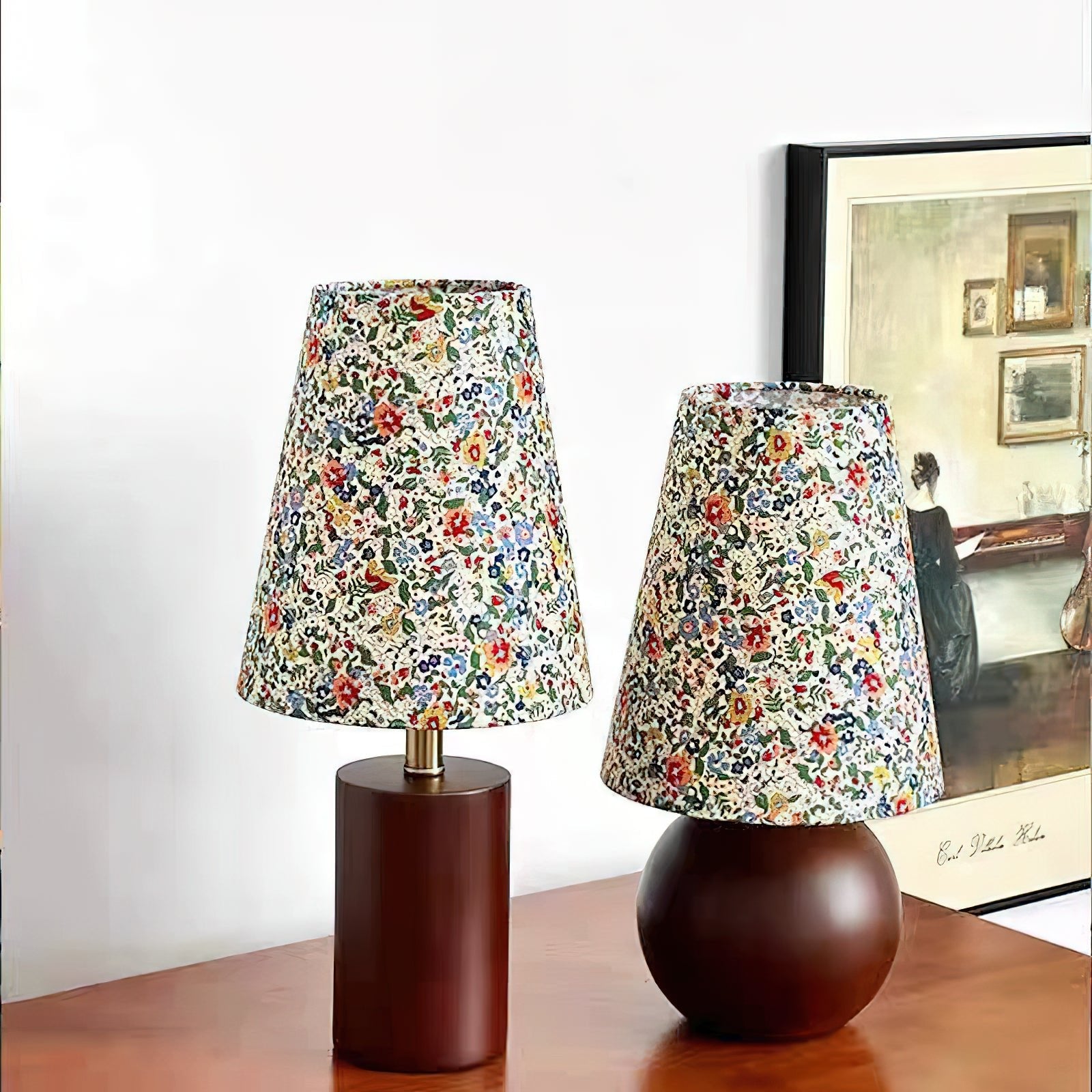 Elara Floral Glow Table Lamp - Blowlighting