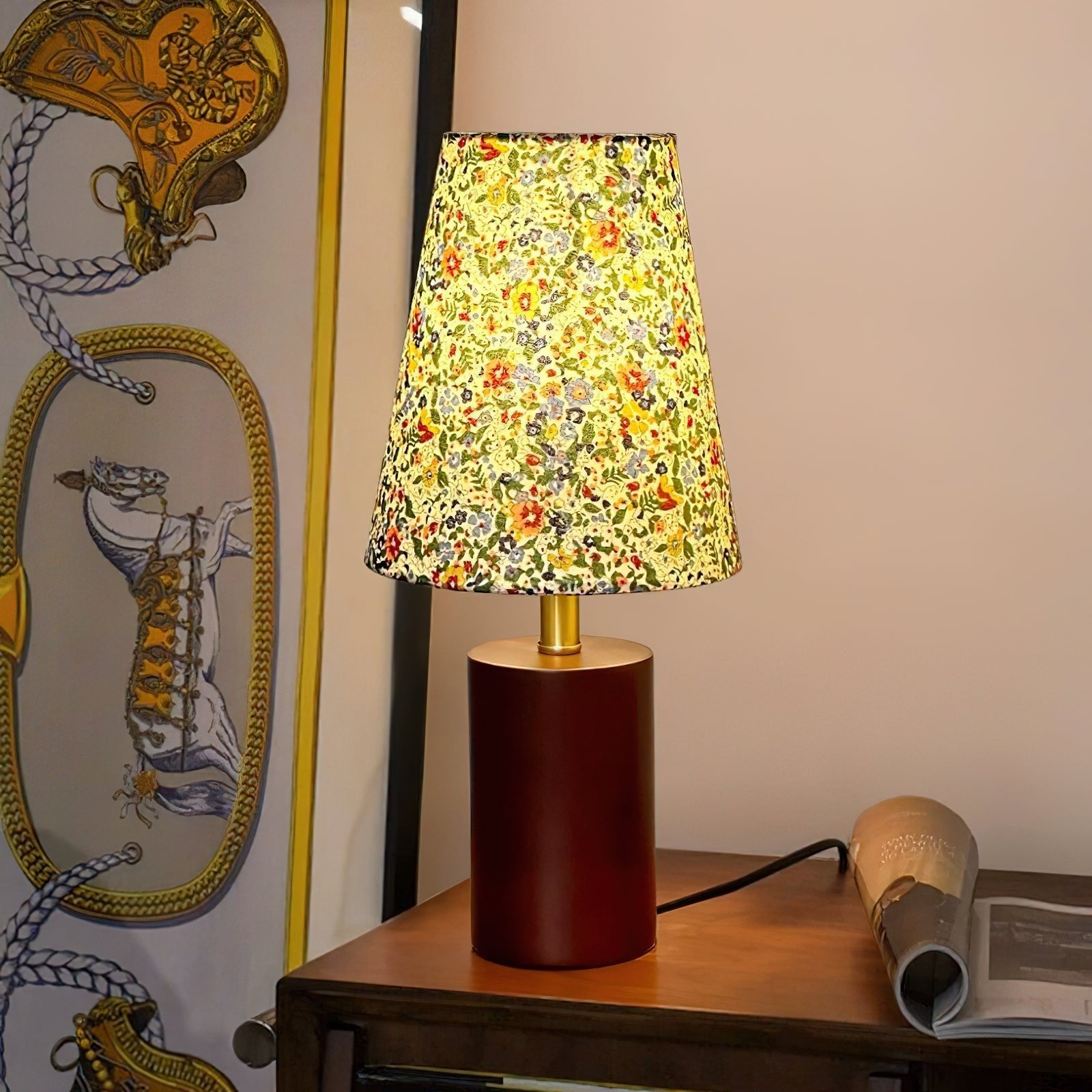 Elara Floral Glow Table Lamp - Blowlighting