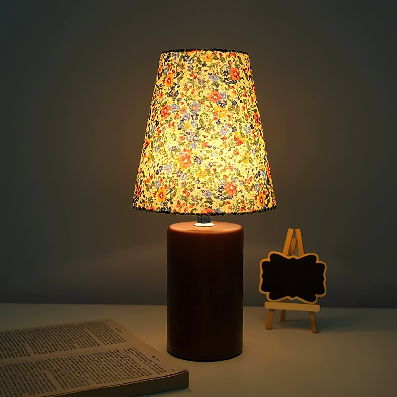 Elara Floral Glow Table Lamp - Blowlighting