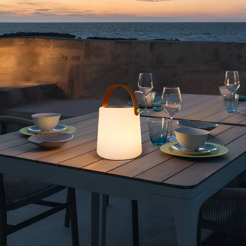 Elara Portable Lantern Table Lamp - Blowlighting