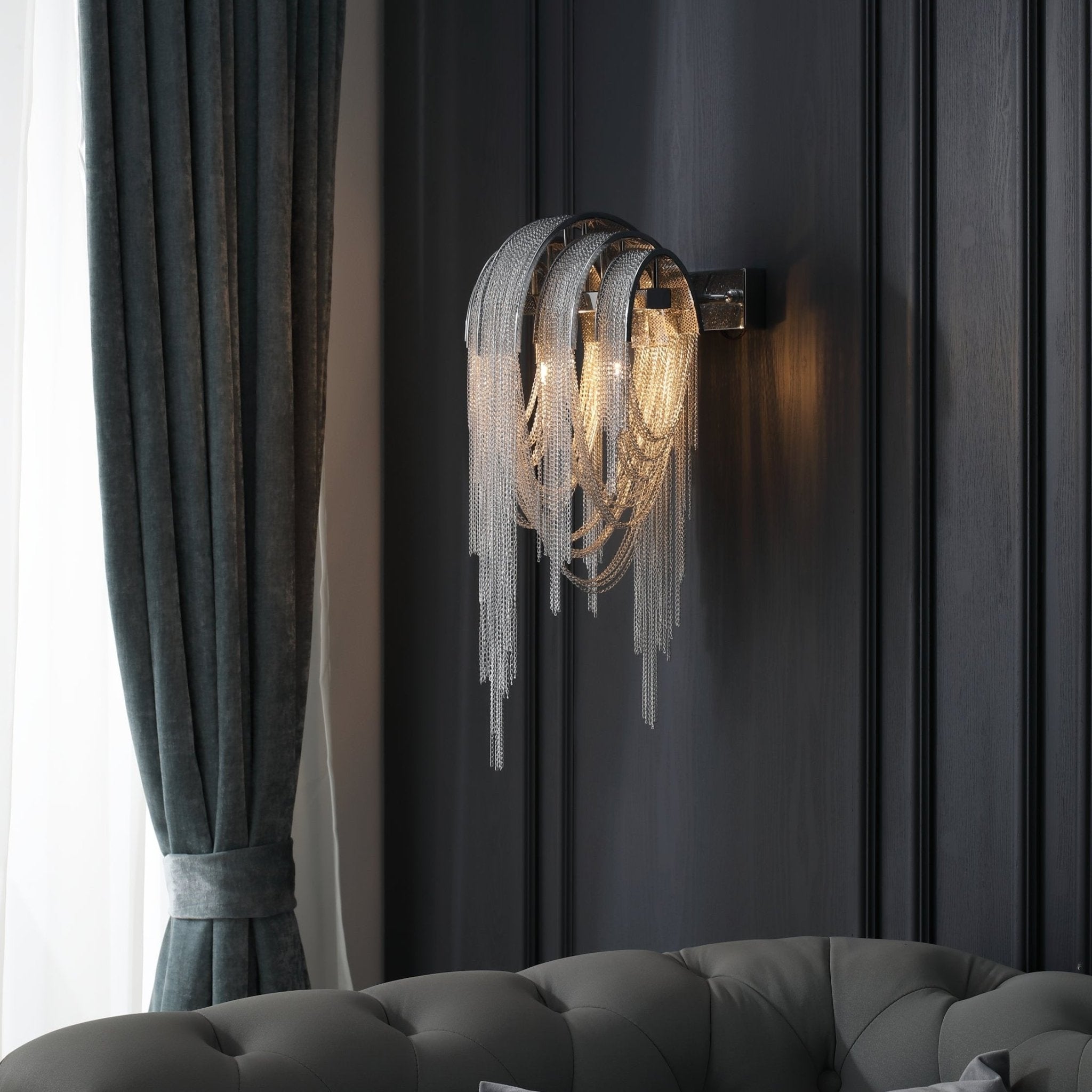 Chains Tassel Wall Lamp - Blowlighting