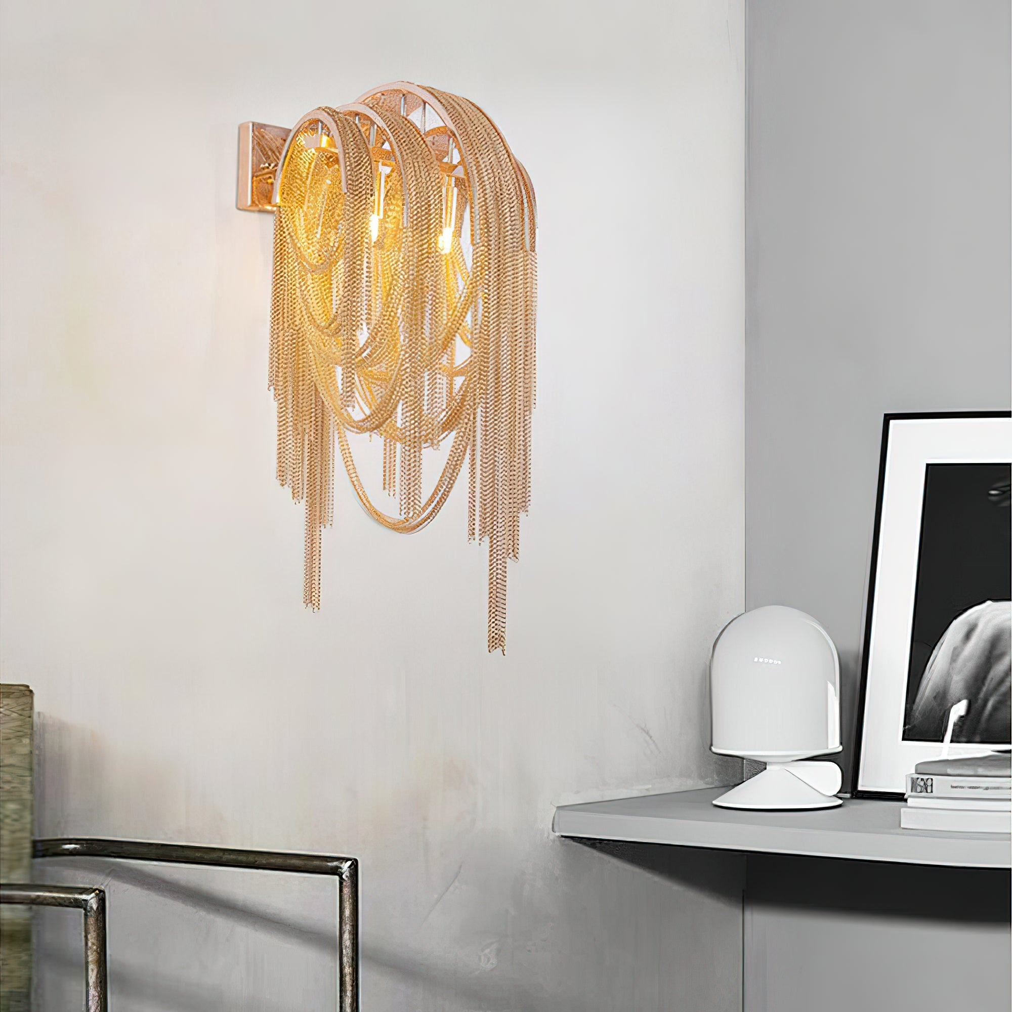 Chains Tassel Wall Lamp - Blowlighting