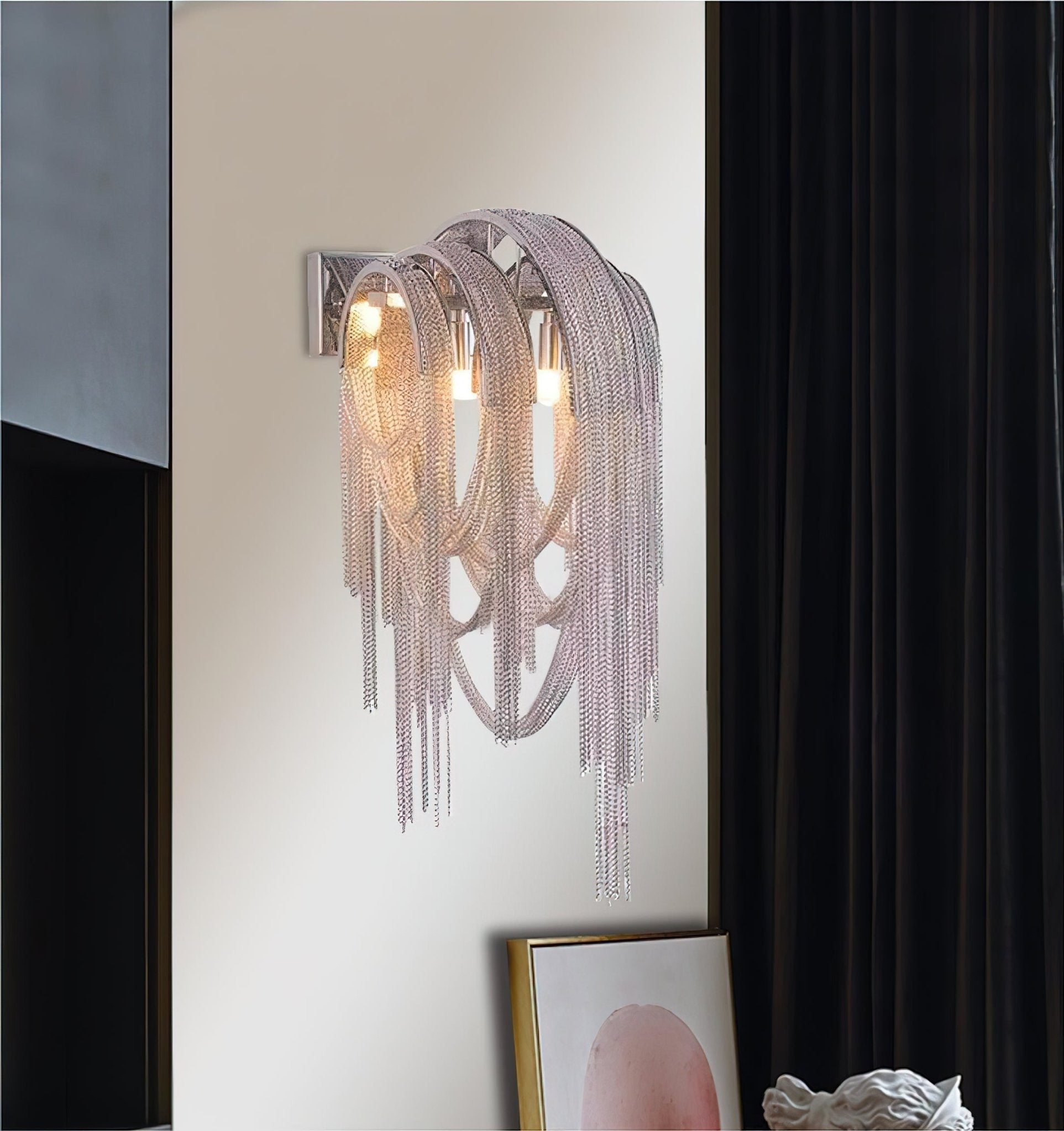 Chains Tassel Wall Lamp - Blowlighting