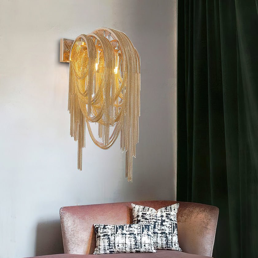 Chains Tassel Wall Lamp - Blowlighting