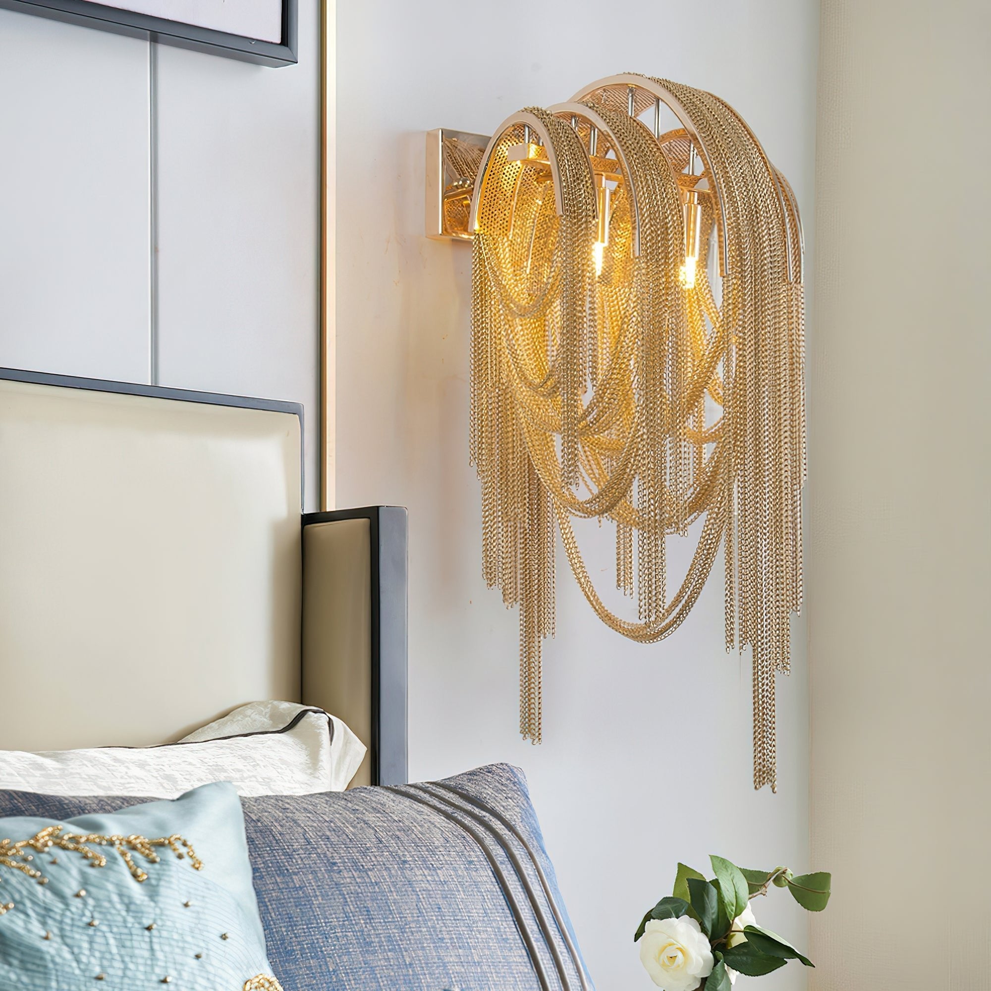 Chains Tassel Wall Lamp - Blowlighting