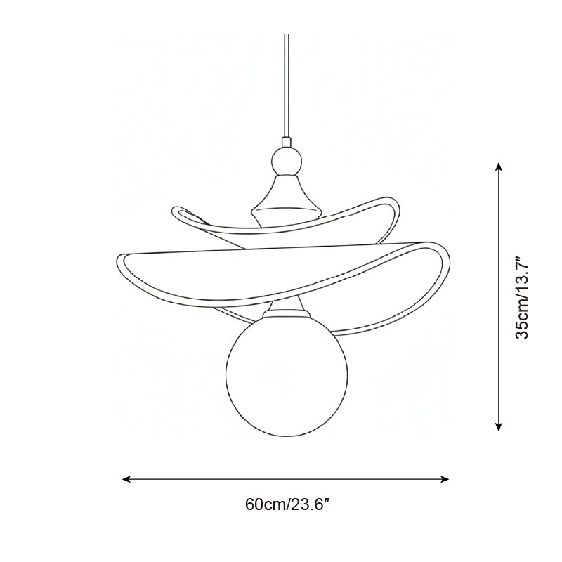 Elaren Minimalist Wood Pendant Light