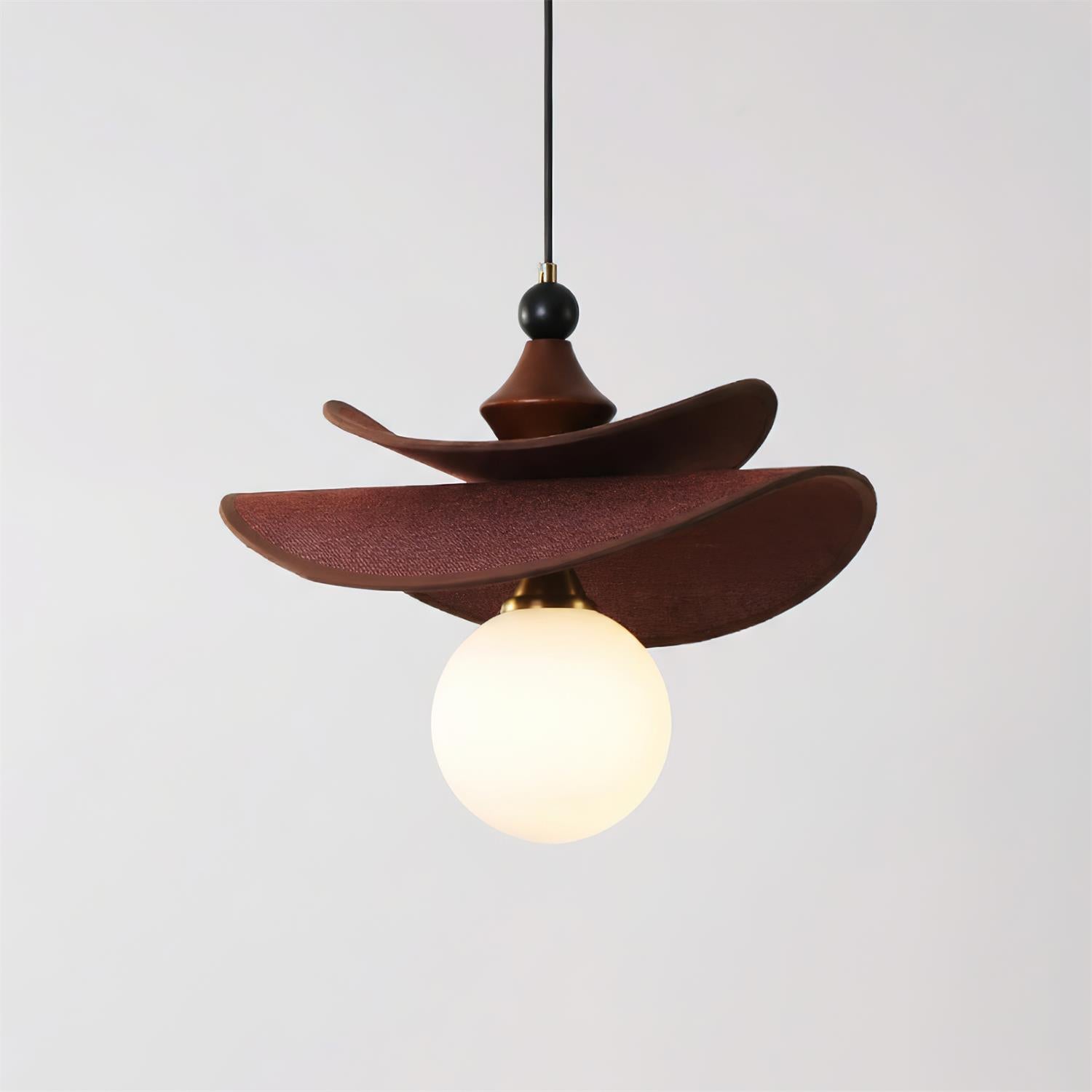Elaren Minimalist Wood Pendant Light