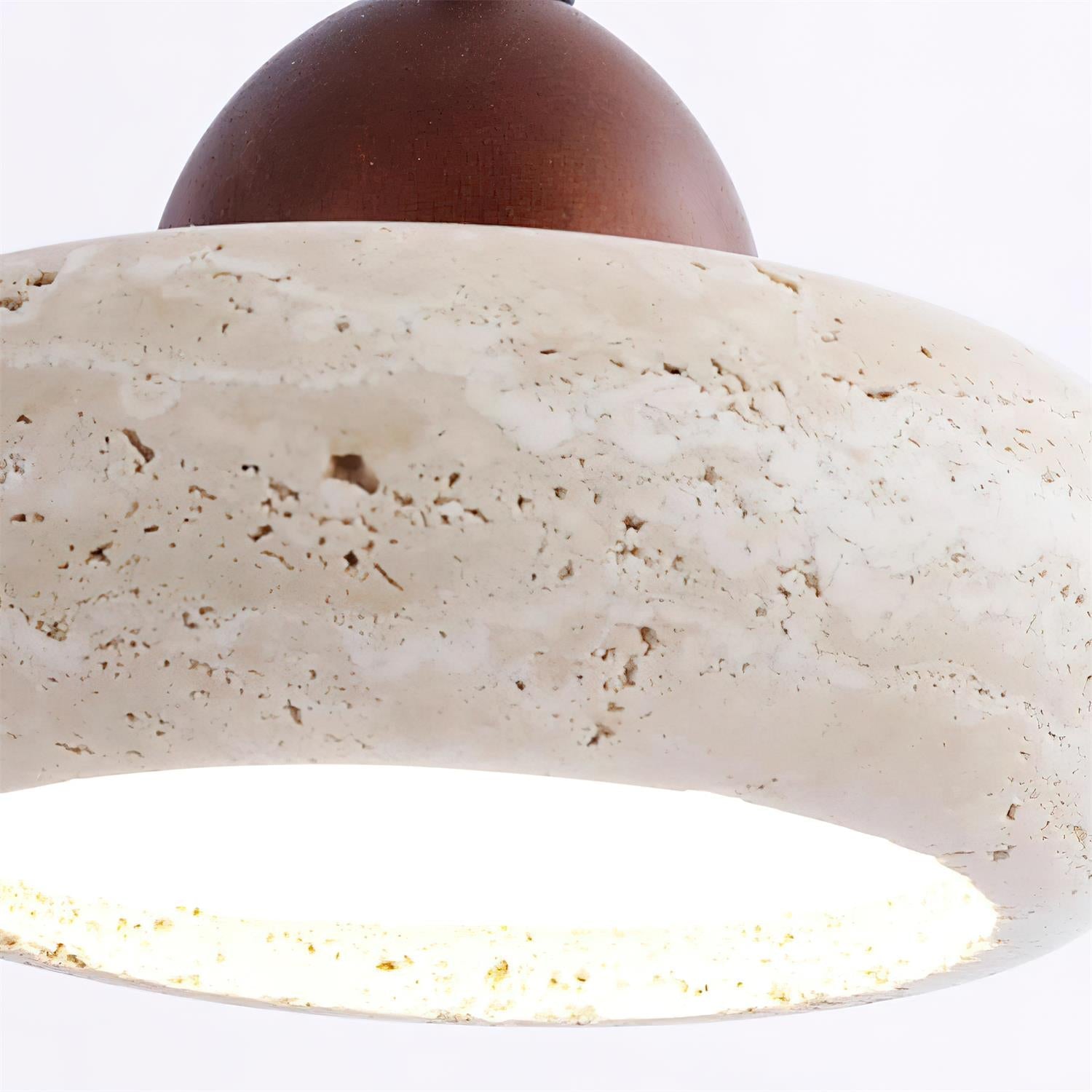 Elaro Wabi-Sabi Travertine Wall Light