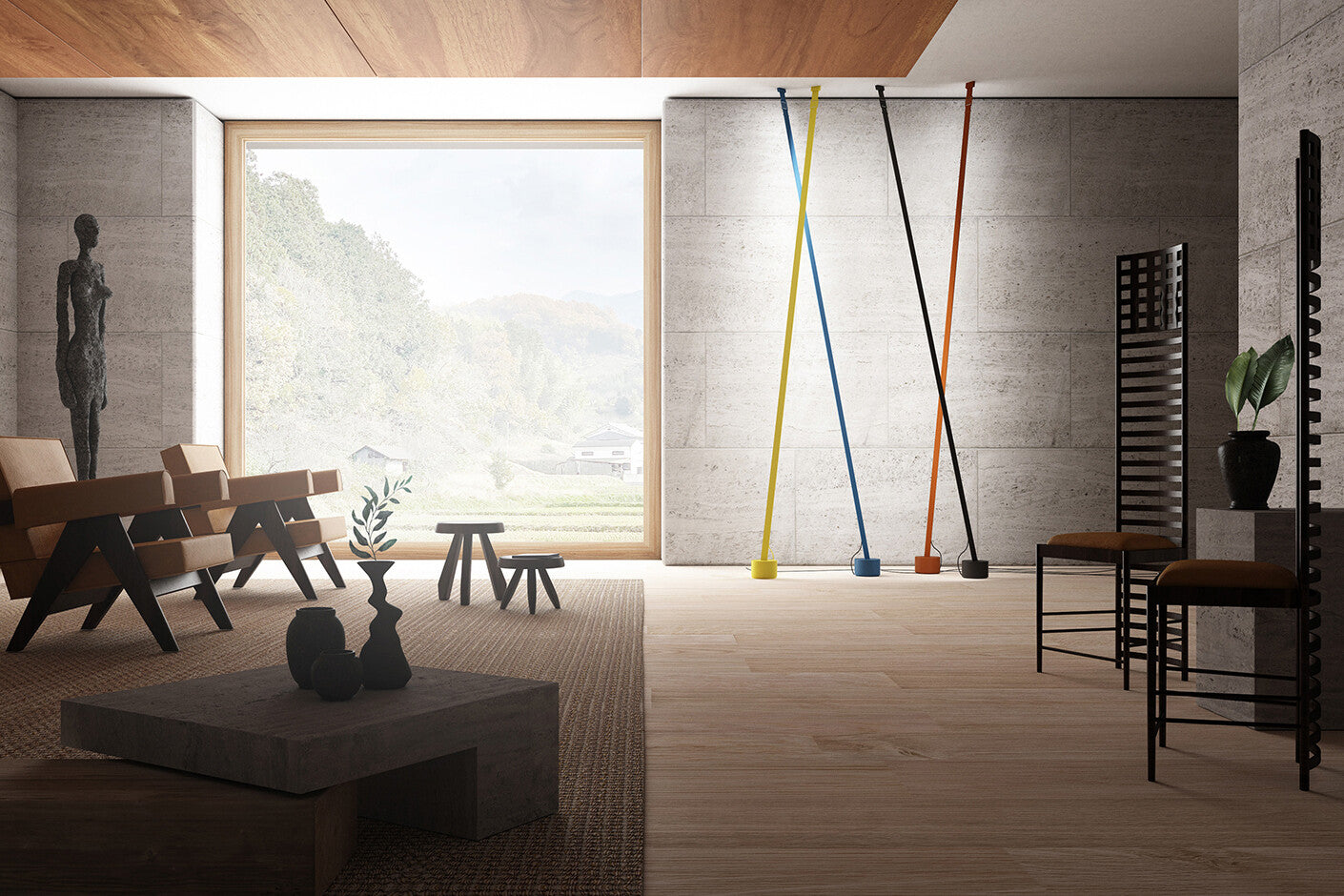 Elastica Arbitrary Floor Lamp - Blowlighting