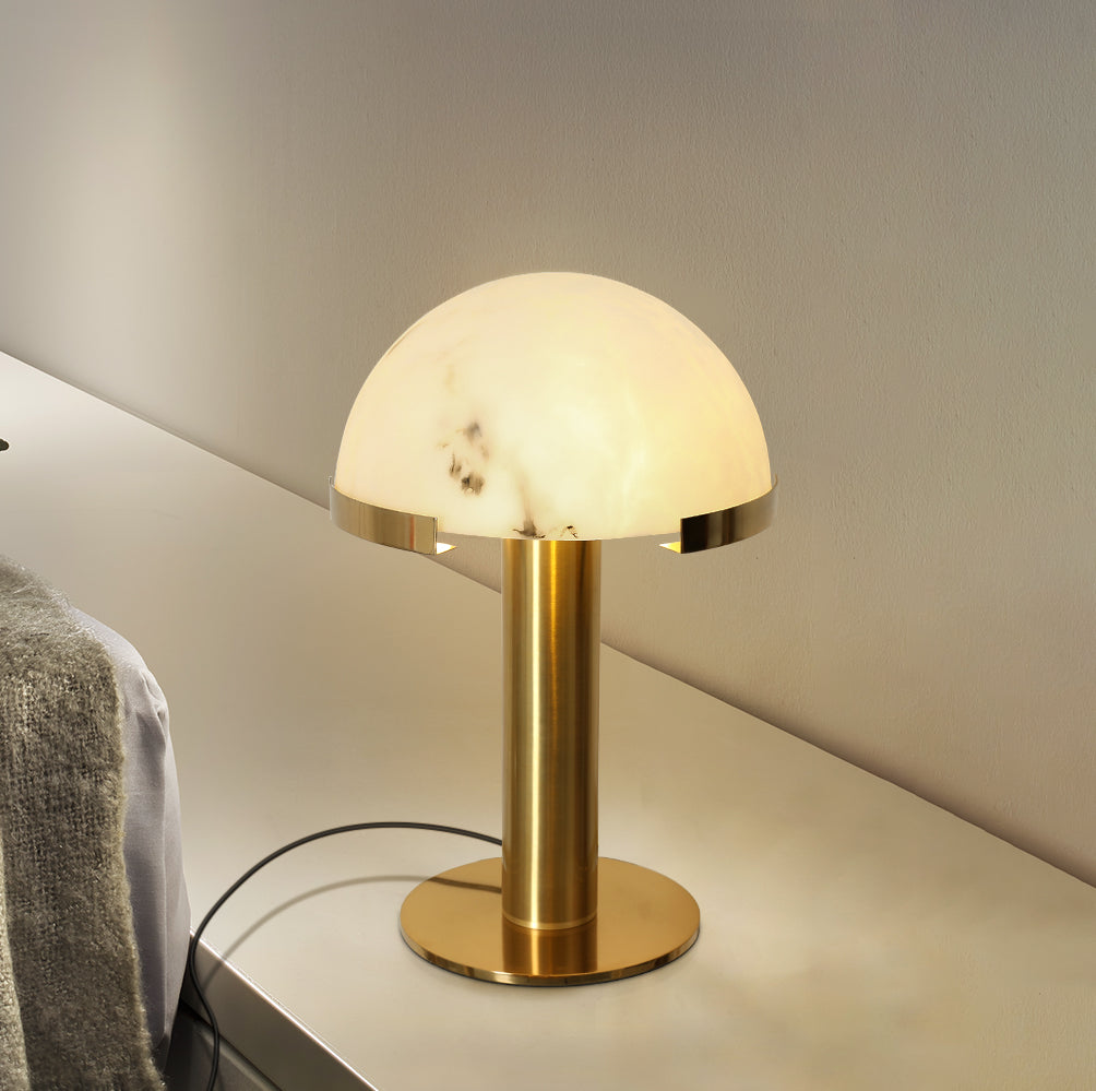 Ibera Alabaster Table Lamp - Blowlighting