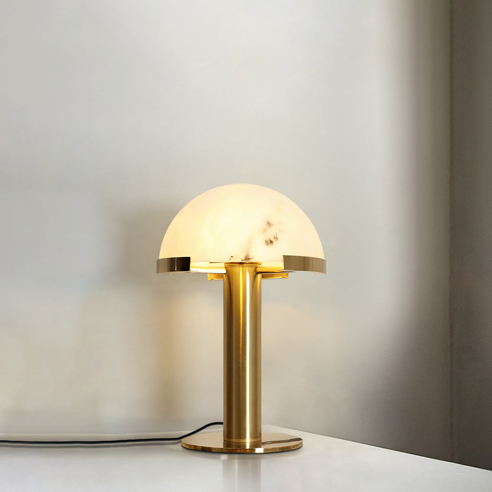 Ibera Alabaster Table Lamp - Blowlighting