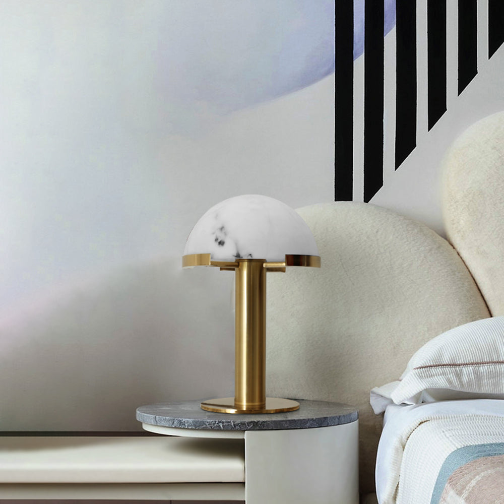 Ibera Alabaster Table Lamp - Blowlighting