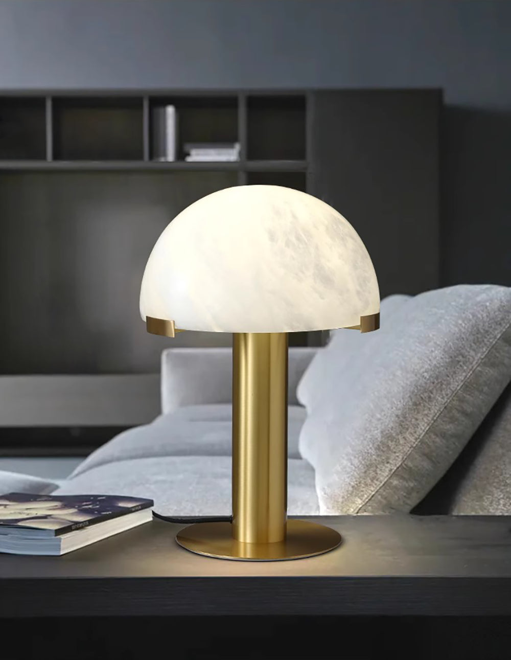 Ibera Alabaster Table Lamp - Blowlighting