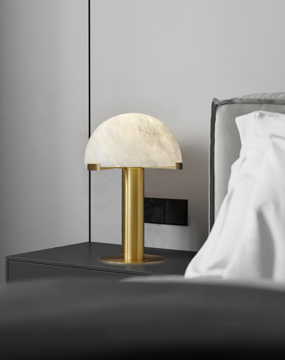 Ibera Alabaster Table Lamp - Blowlighting