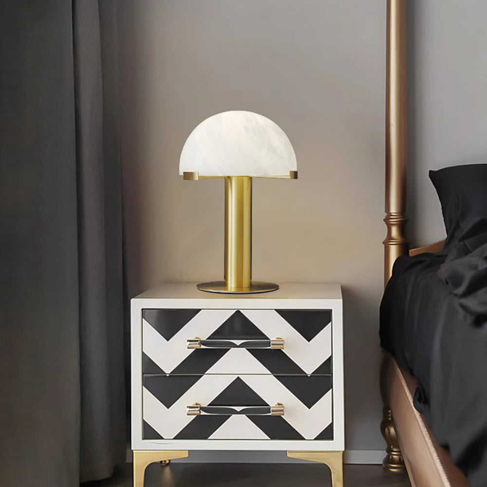 Ibera Alabaster Table Lamp - Blowlighting