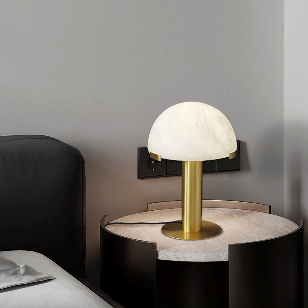 Ibera Alabaster Table Lamp - Blowlighting