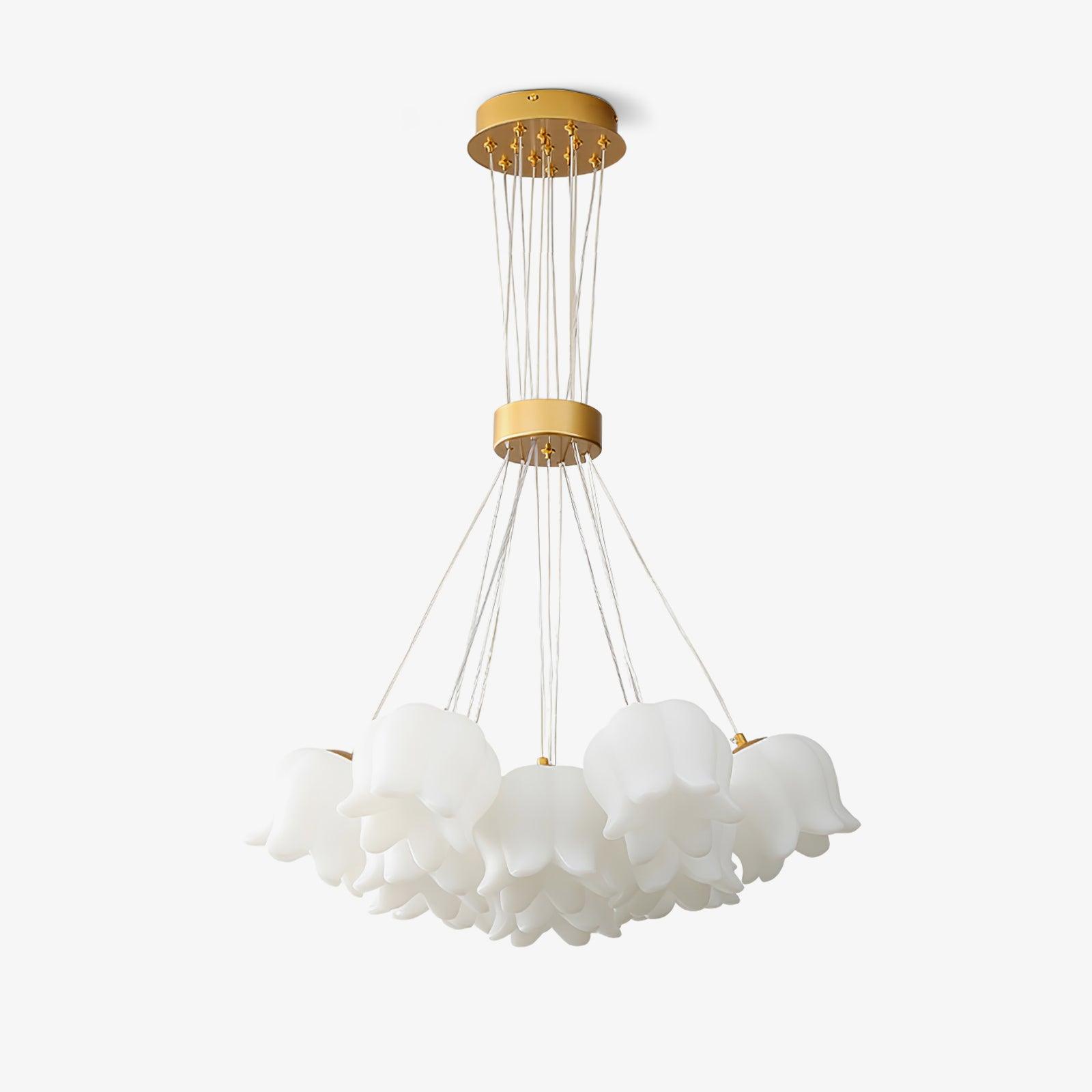 Elegant Floral Pendant Light - Blowlighting