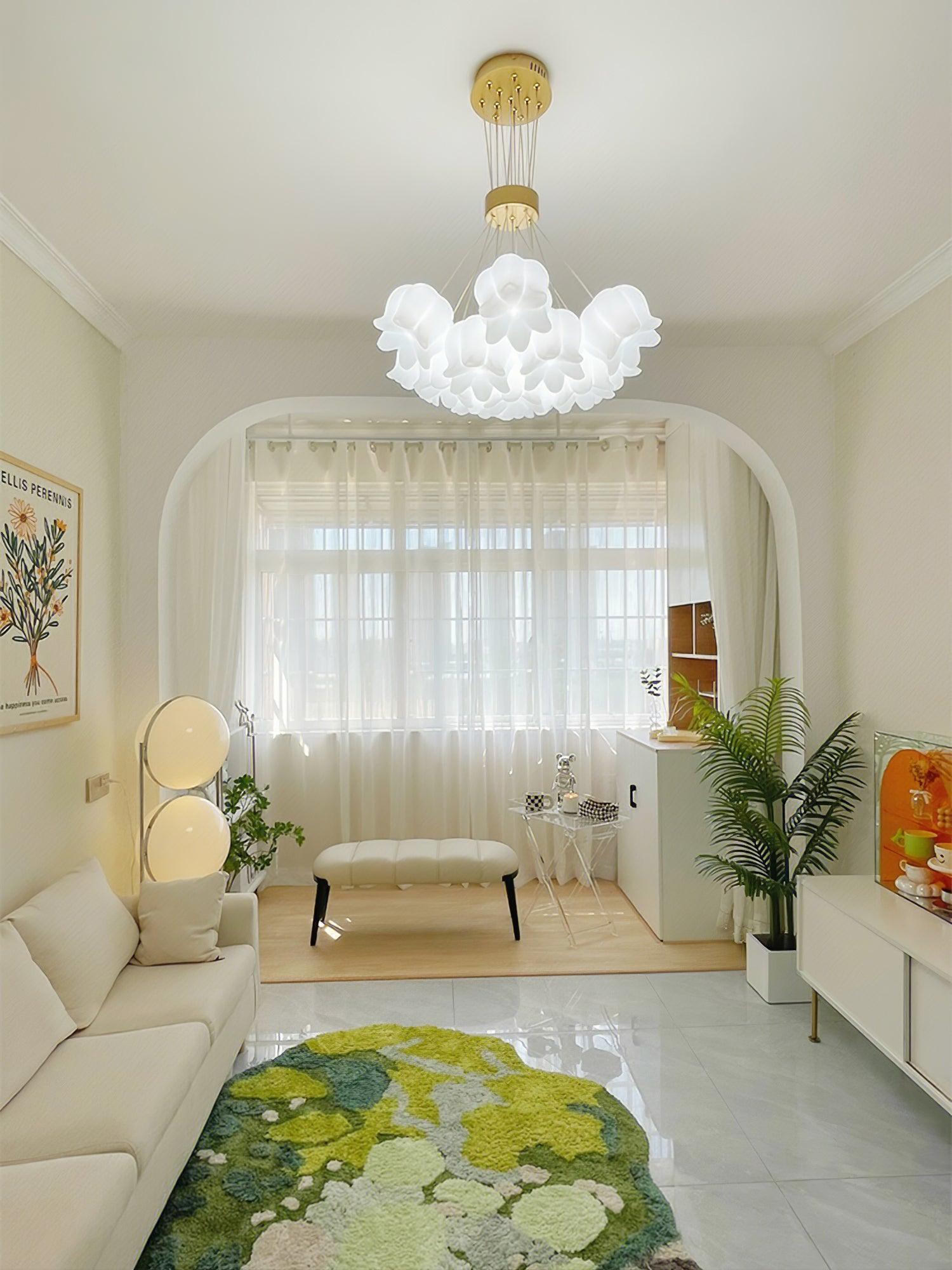 Elegant Floral Pendant Light - Blowlighting