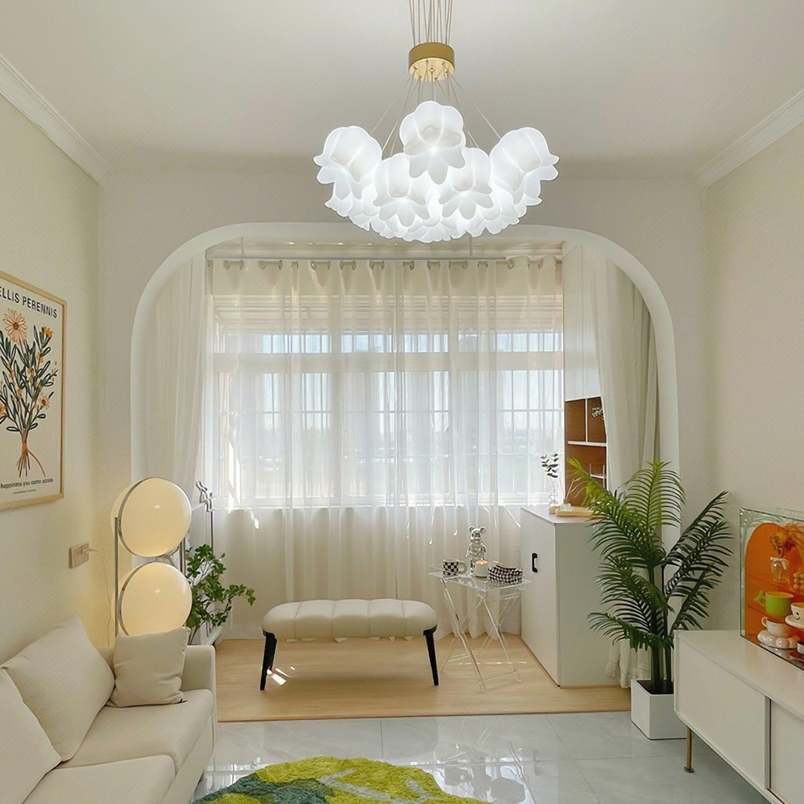 Elegant Floral Pendant Light - Blowlighting