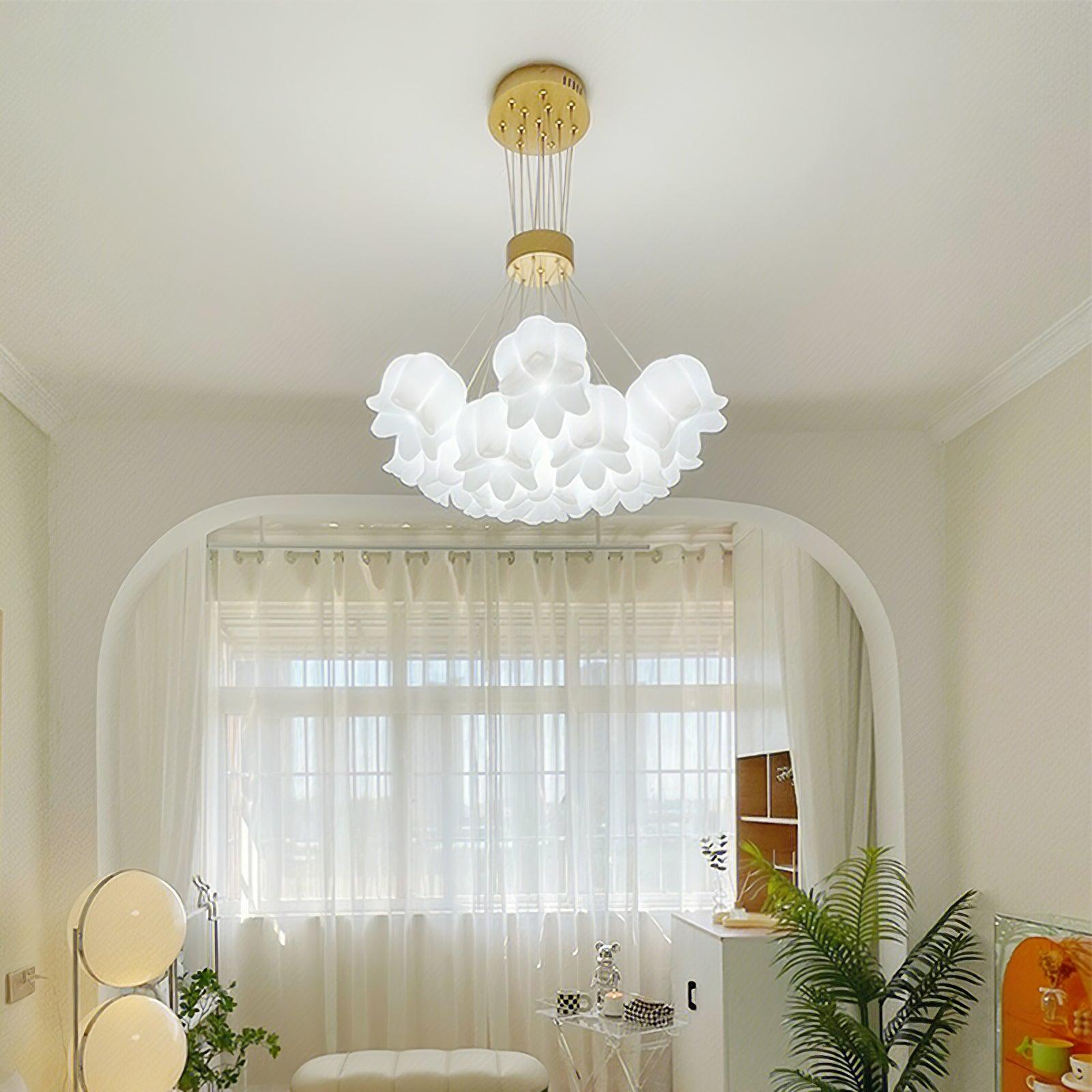 Elegant Floral Pendant Light - Blowlighting