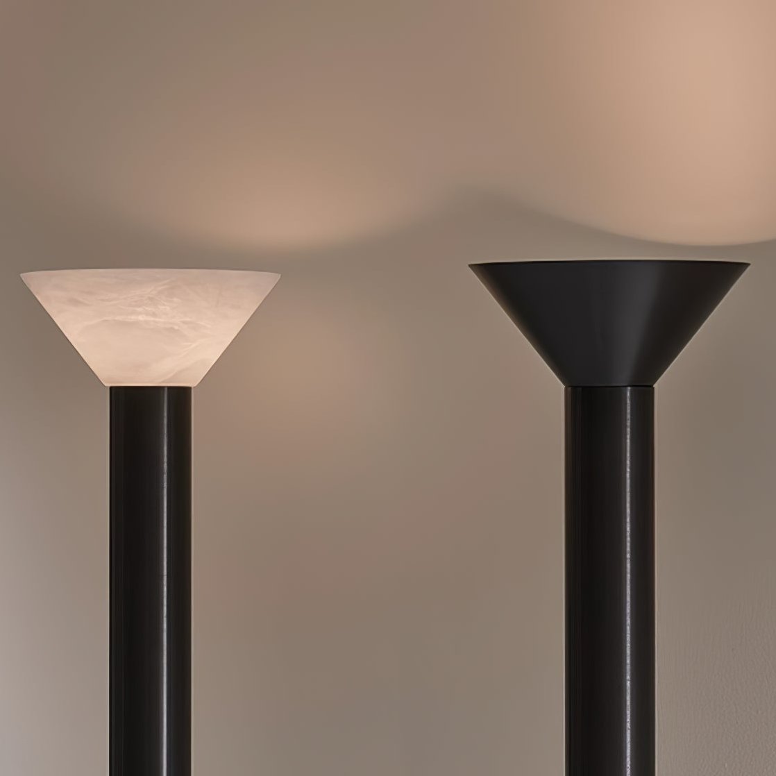 Evvaren Column Alabaster Floor Lamp - Blowlighting