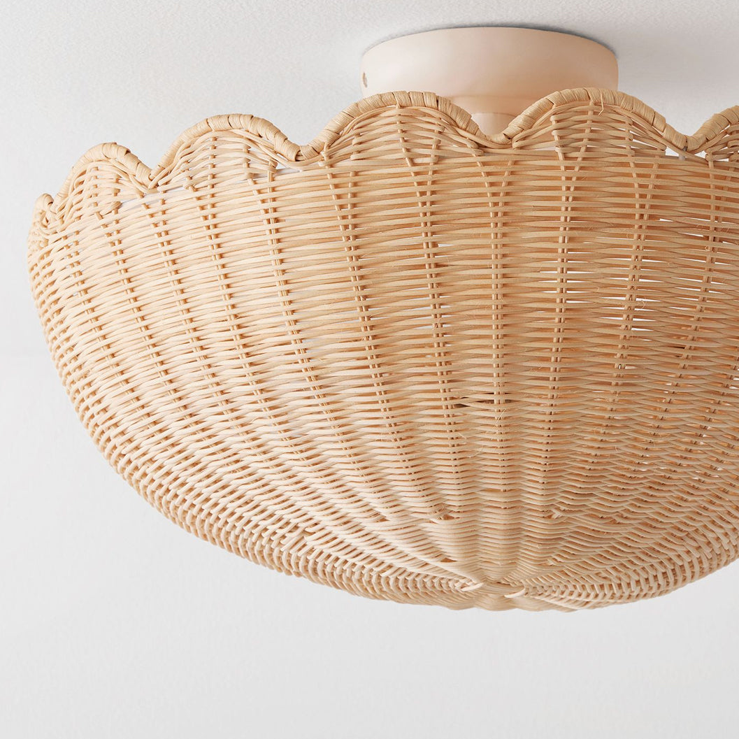Elior Wabi-Sabi Raffia Ceiling Light