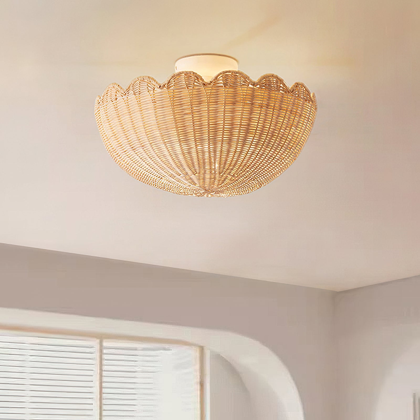 Elior Wabi-Sabi Raffia Ceiling Light