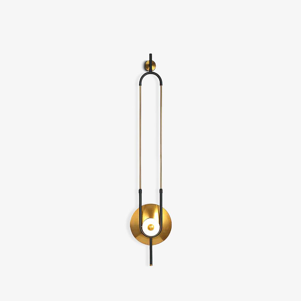 Ellipse Ring Marble Wall Light - Blowlighting