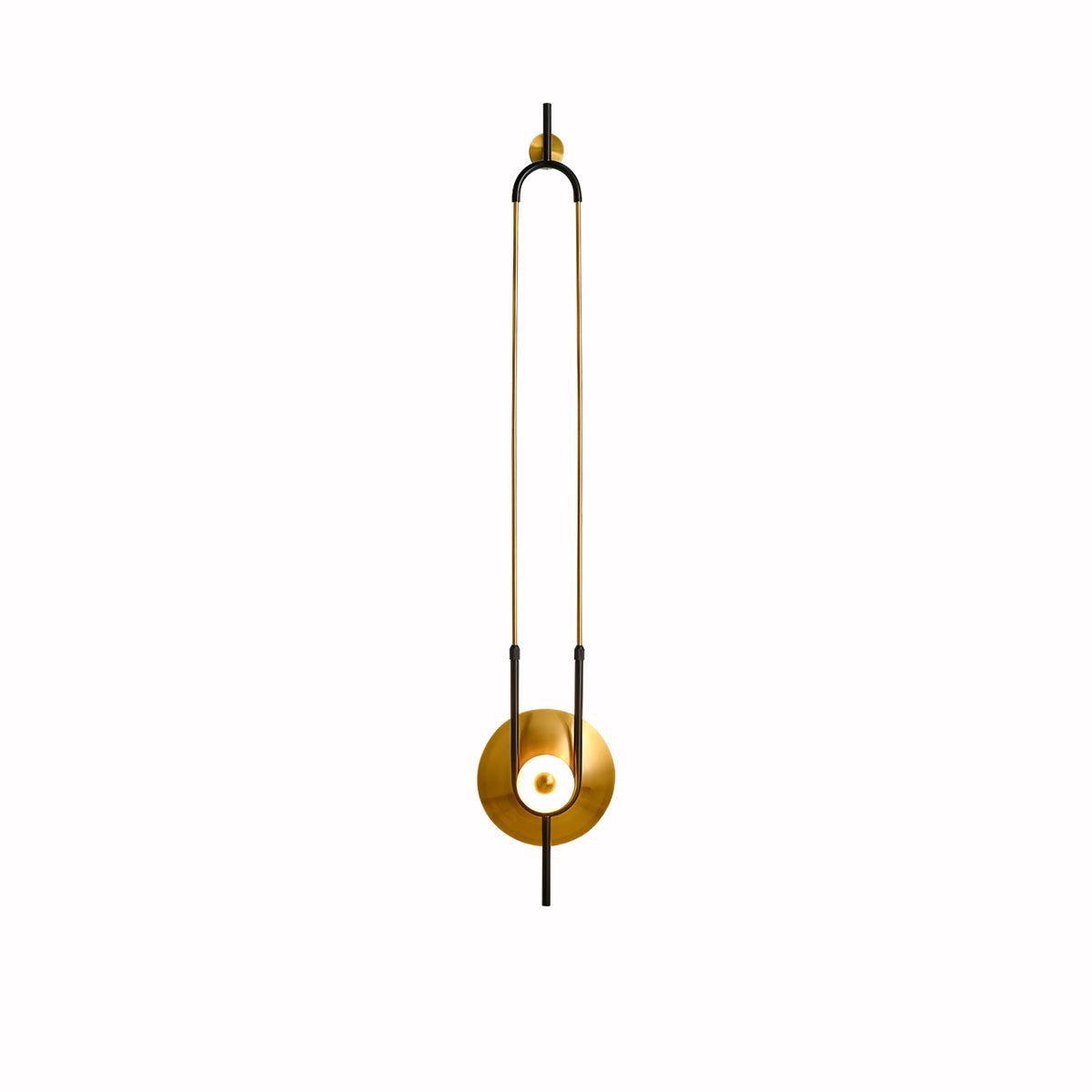 Ellipse Ring Marble Wall Light - Blowlighting