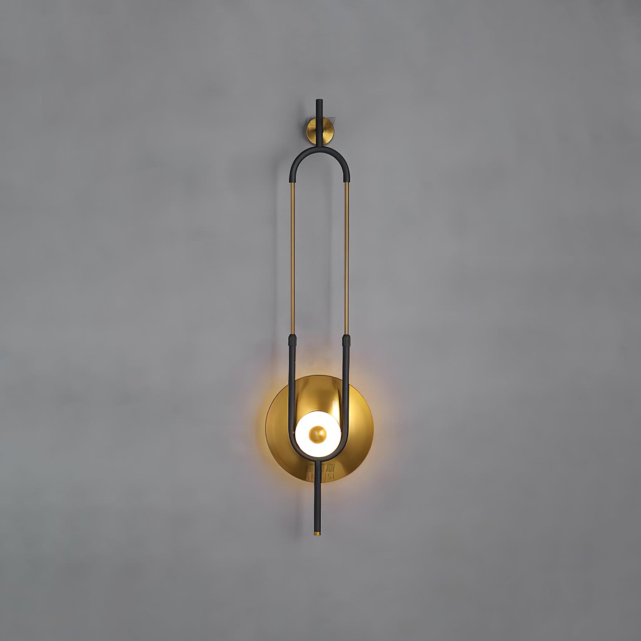 Ellipse Ring Marble Wall Light - Blowlighting