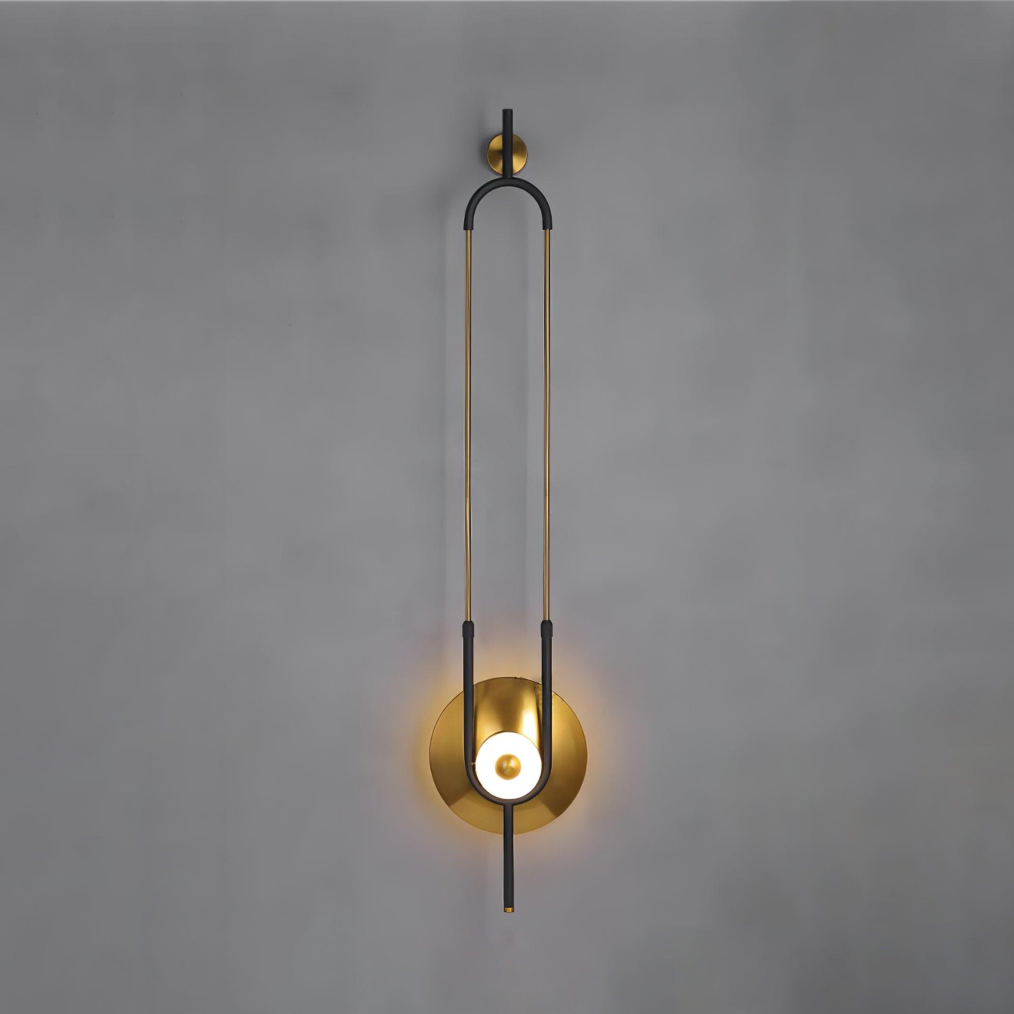 Ellipse Ring Marble Wall Light - Blowlighting