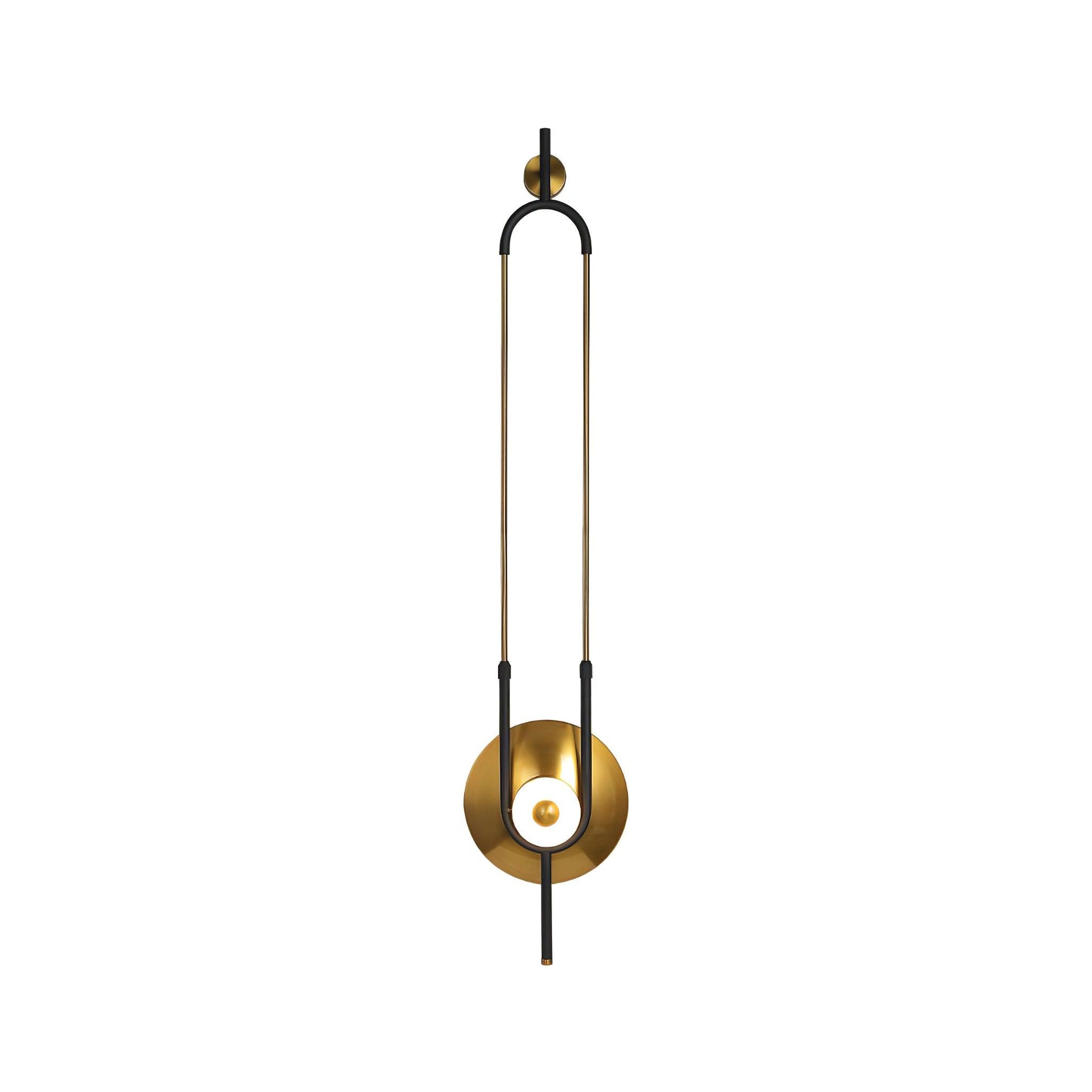Ellipse Ring Marble Wall Light - Blowlighting