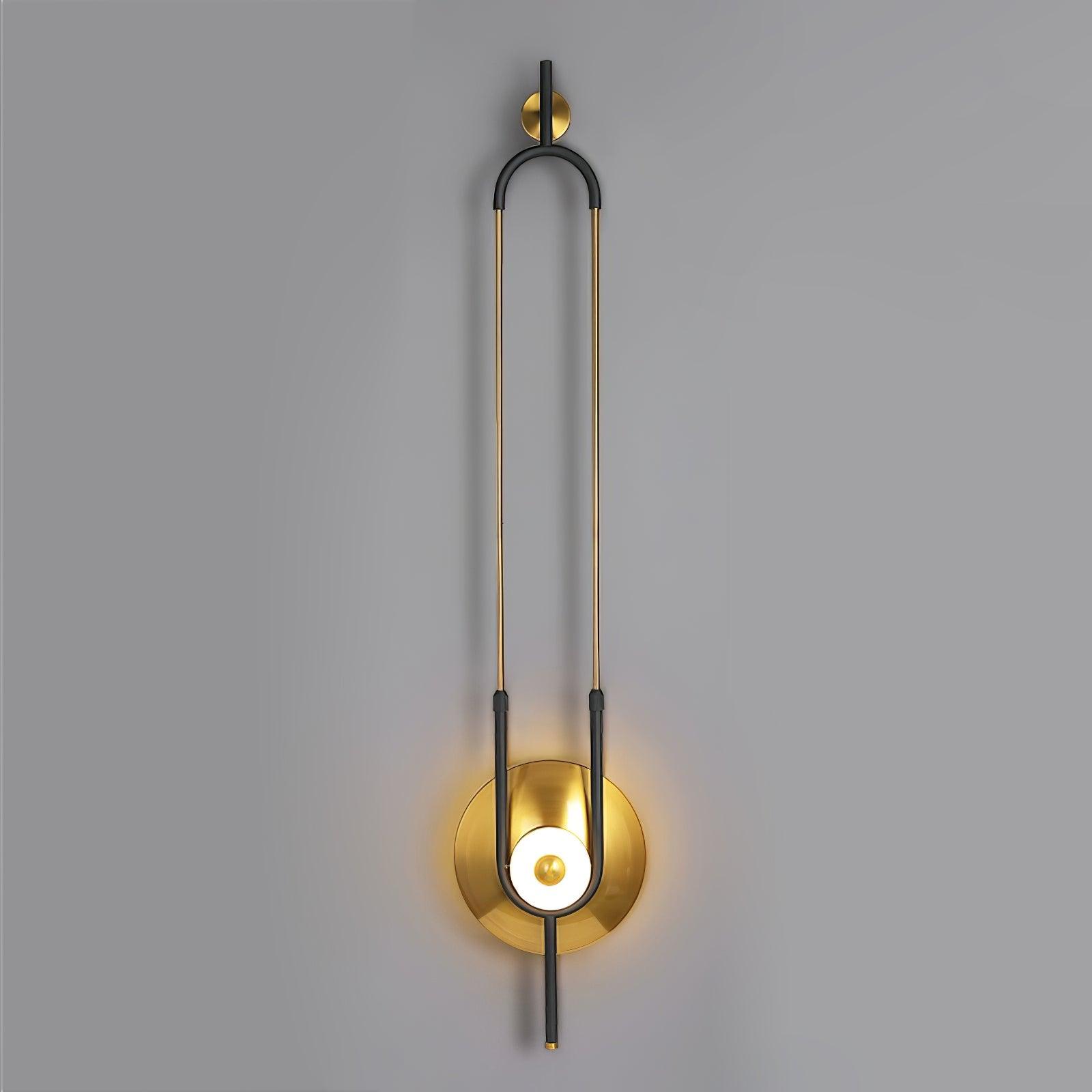Ellipse Ring Marble Wall Light - Blowlighting