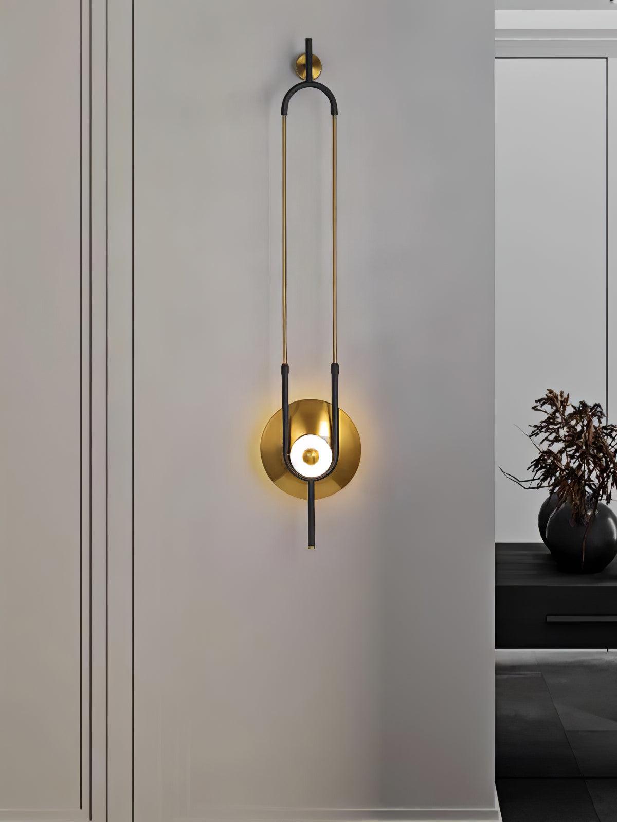 Ellipse Ring Marble Wall Light - Blowlighting