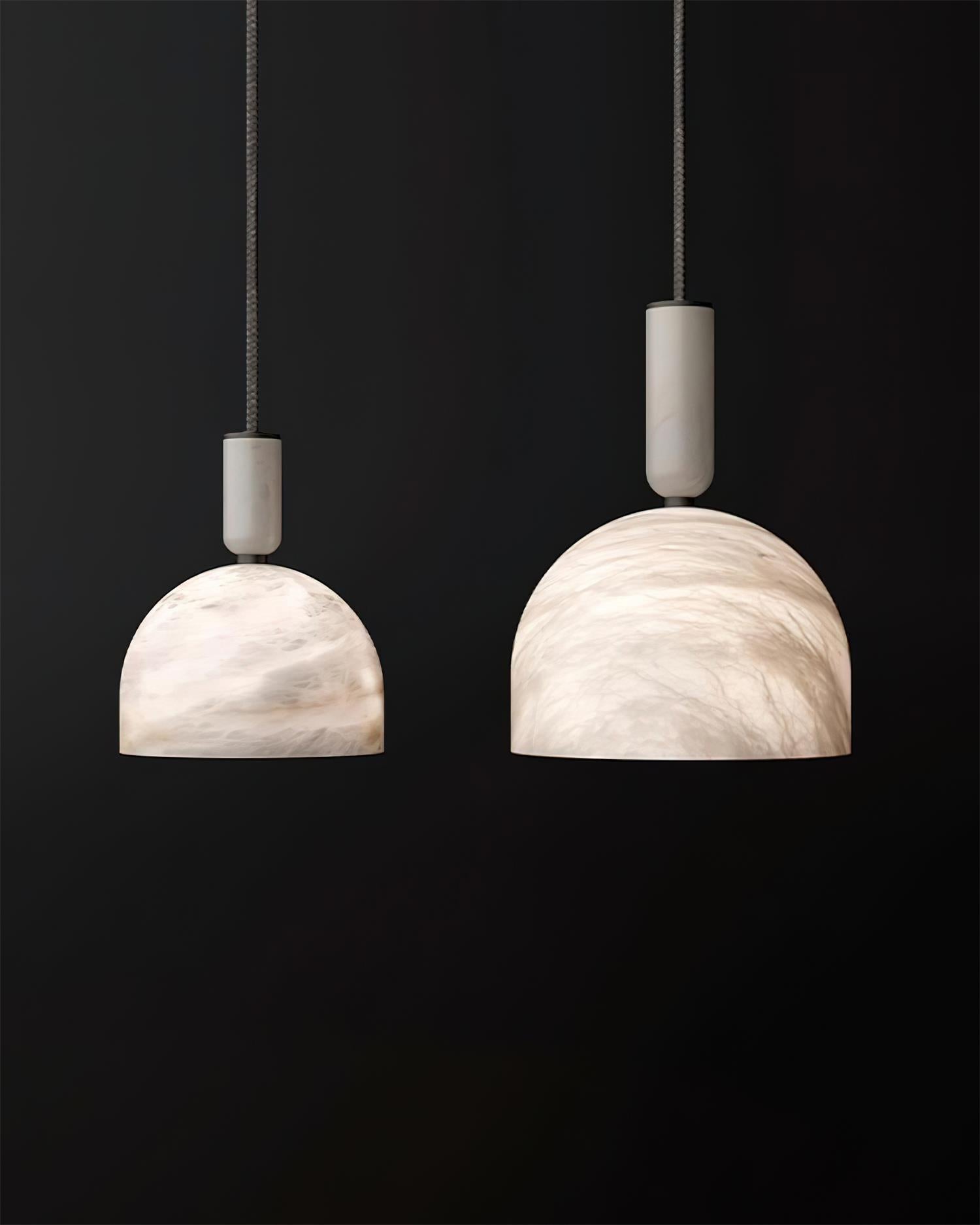 Ellouz Oriental Alabaster Pendant Lamp
