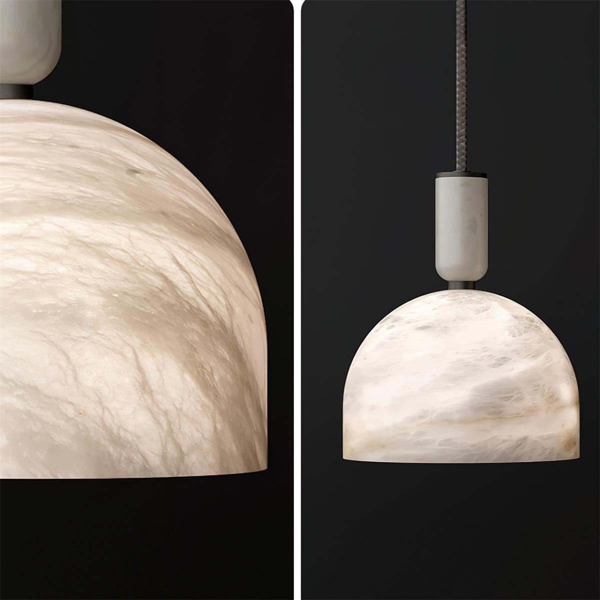 Ellouz Oriental Alabaster Pendant Lamp