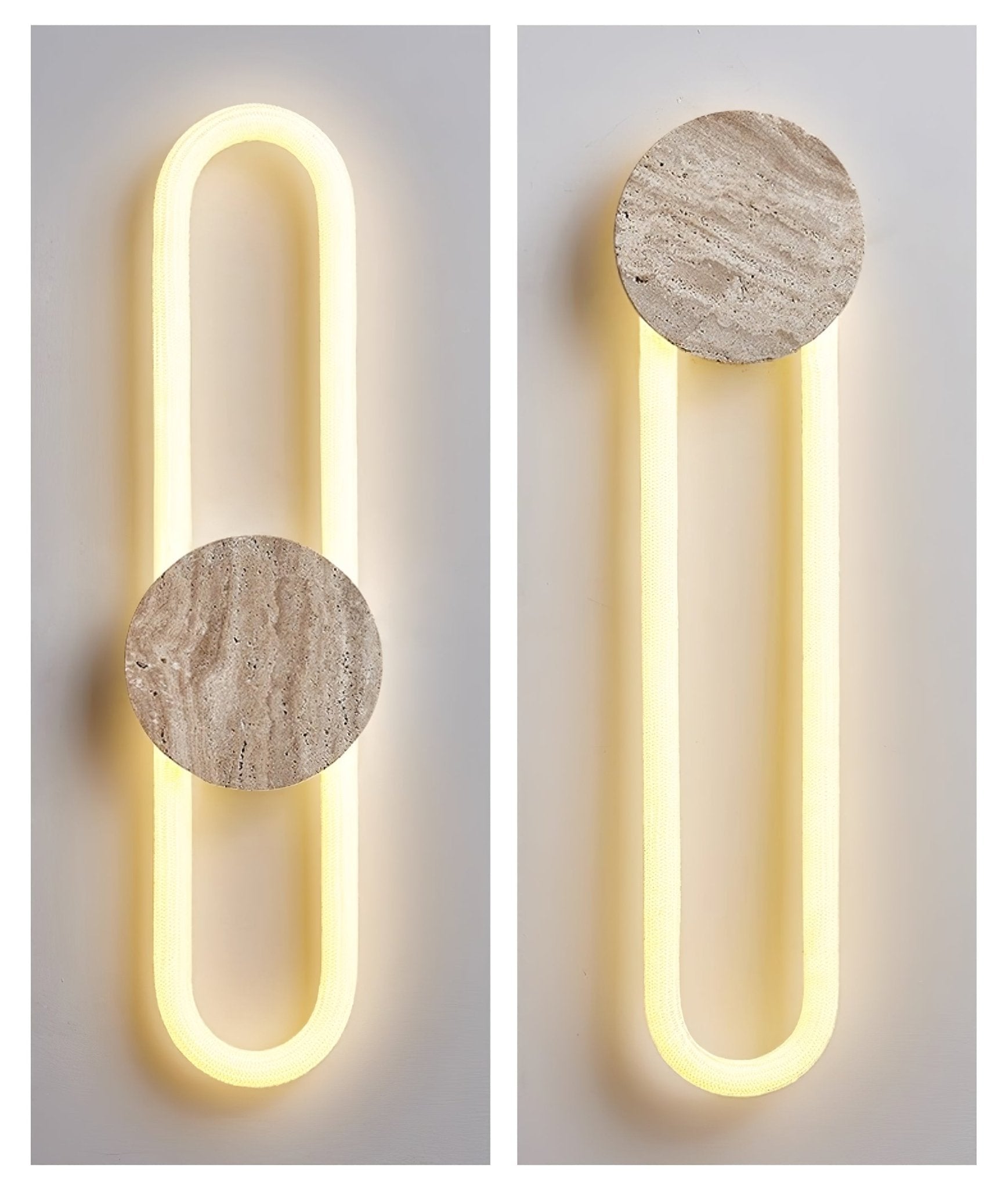 Mysolel Travertine Wall Light - Blowlighting