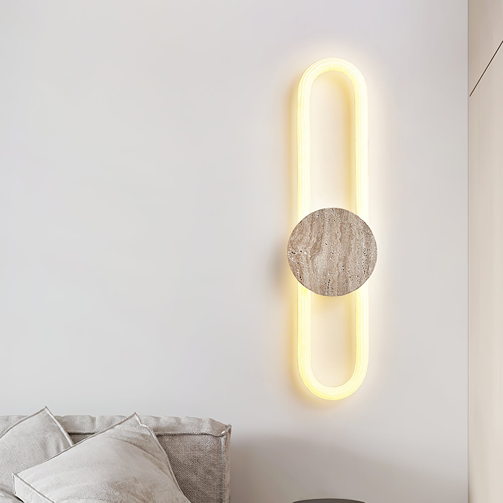 Mysolel Travertine Wall Light - Blowlighting
