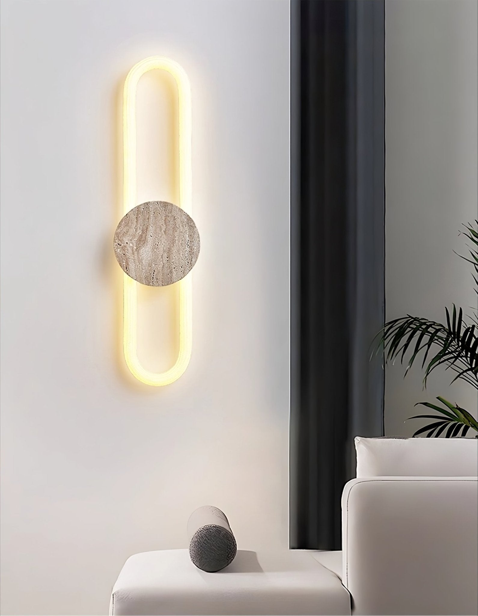 Mysolel Travertine Wall Light - Blowlighting
